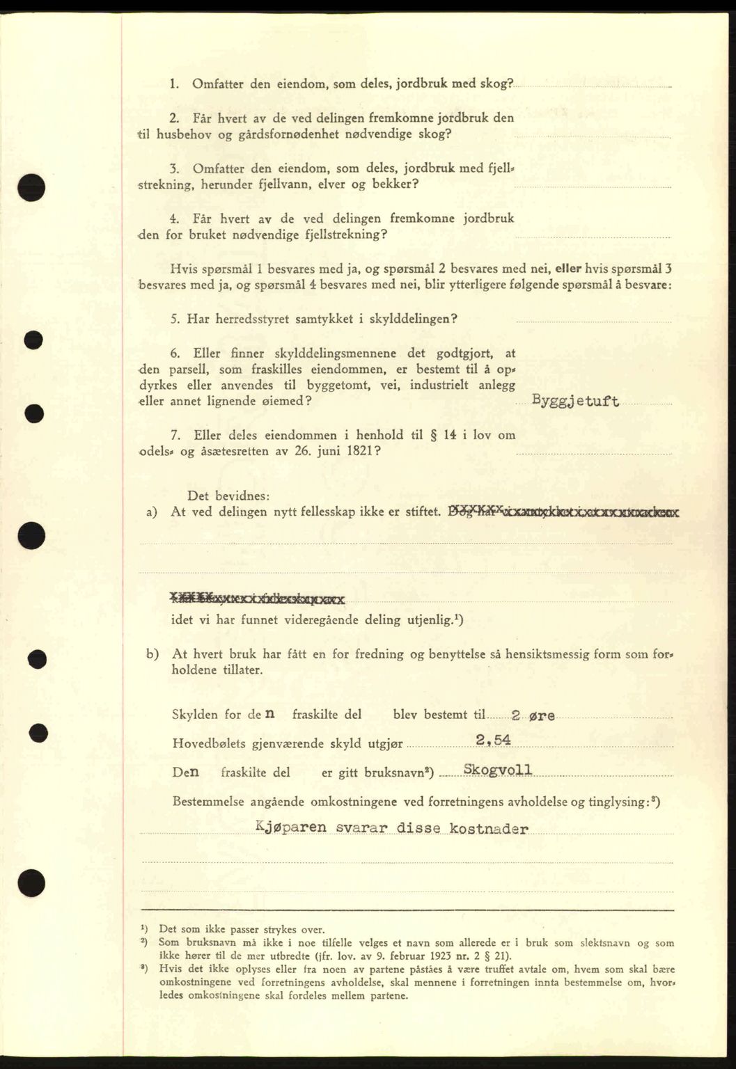 Nordfjord sorenskriveri, SAB/A-2801/02/02b/02bj/L0007: Mortgage book no. A7, 1941-1943, Diary no: : 1464/1942