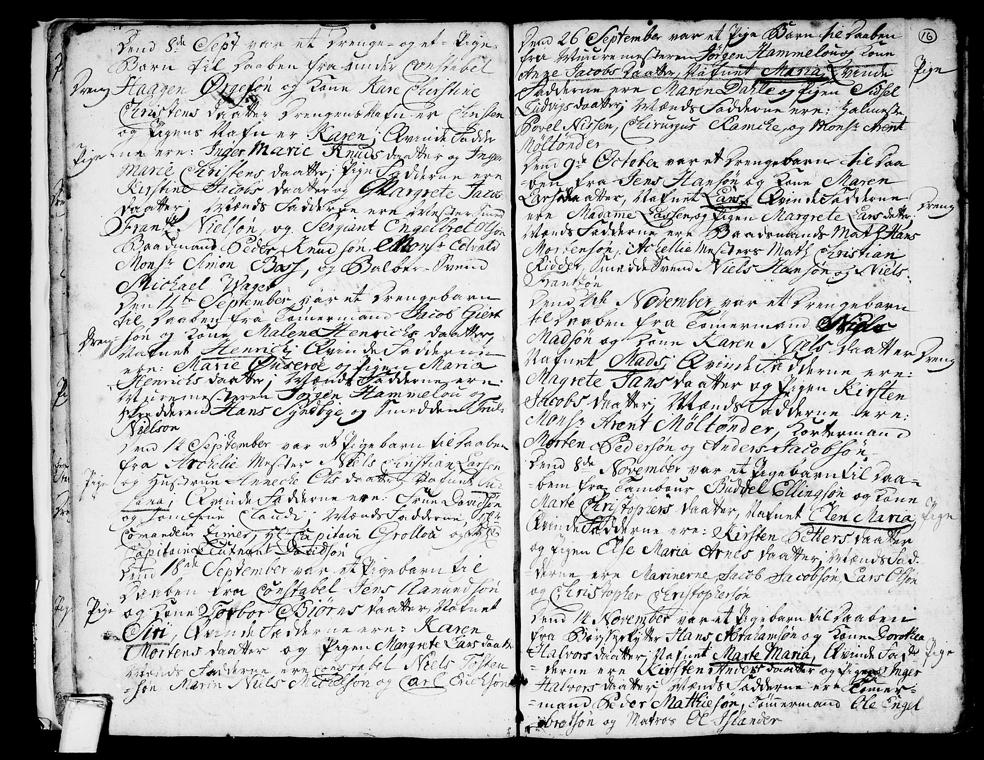 Stavern kirkebøker, AV/SAKO-A-318/F/Fa/L0001: Parish register (official) no. 1, 1756-1782, p. 16