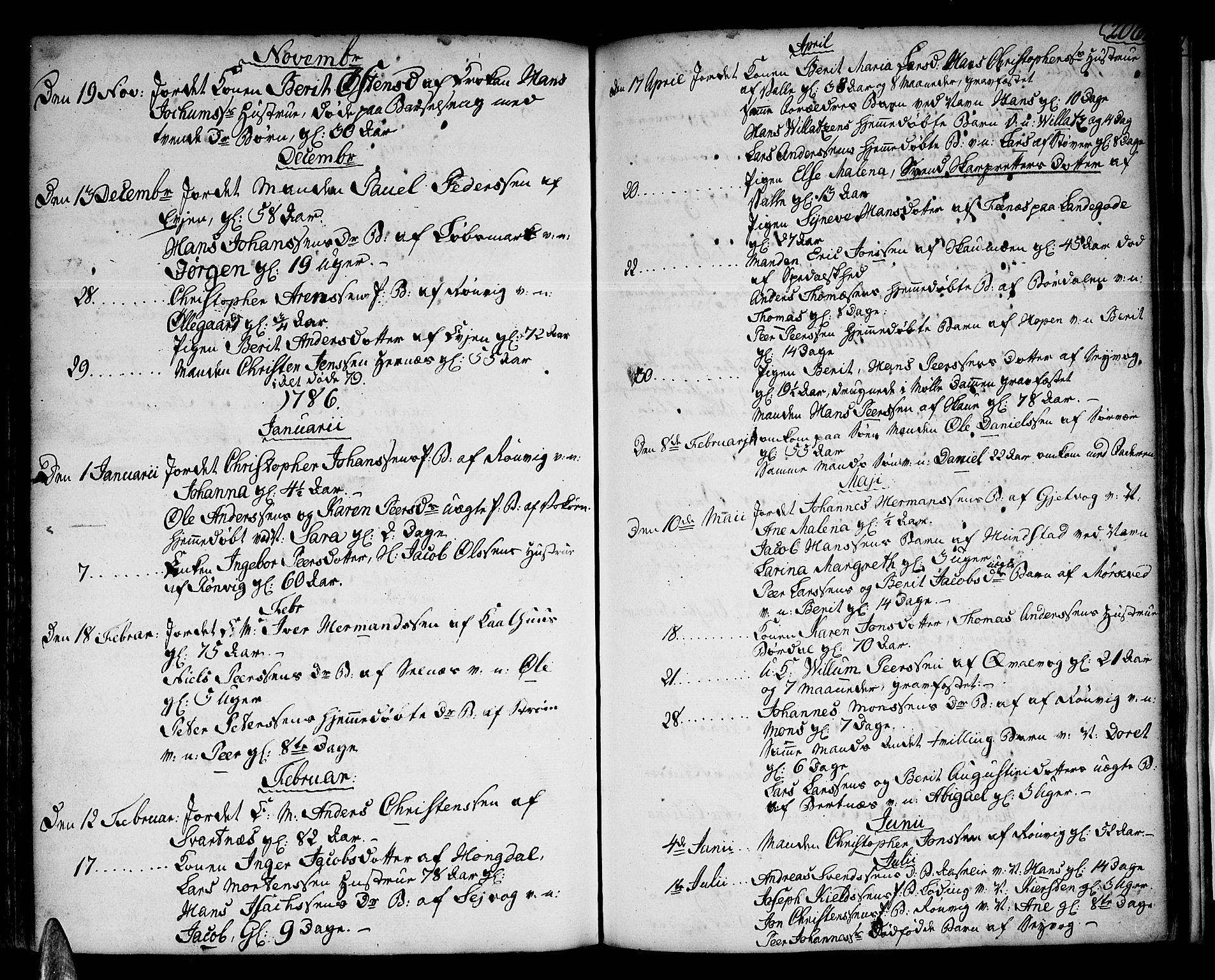 Ministerialprotokoller, klokkerbøker og fødselsregistre - Nordland, SAT/A-1459/801/L0003: Parish register (official) no. 801A03, 1762-1795, p. 206