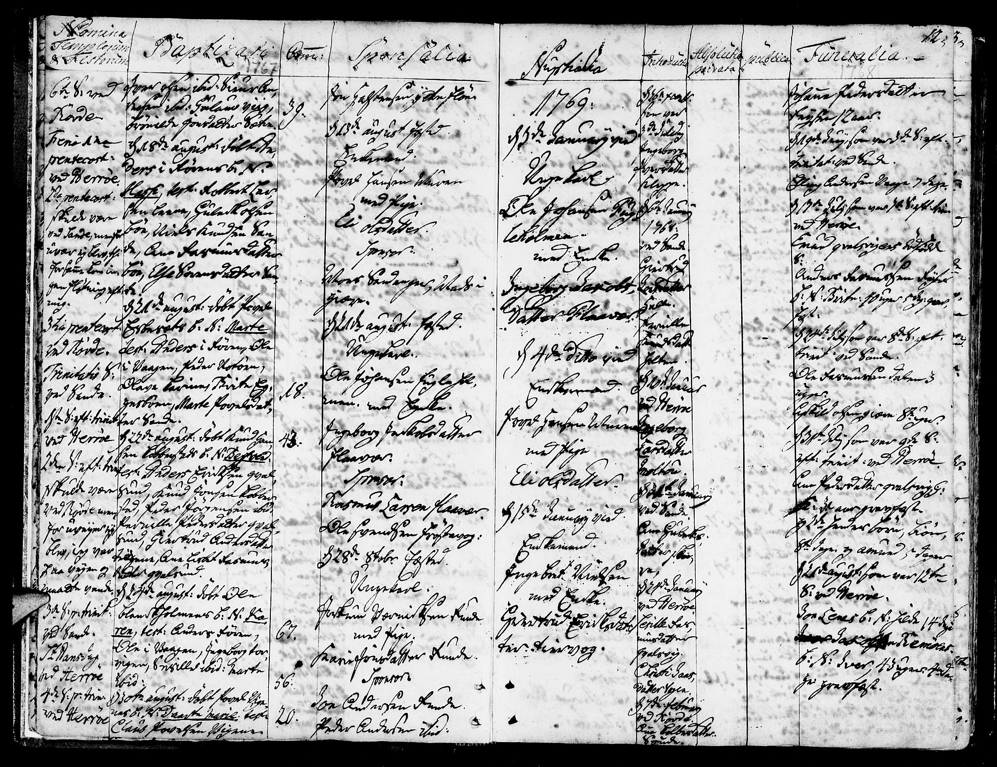 Ministerialprotokoller, klokkerbøker og fødselsregistre - Møre og Romsdal, SAT/A-1454/507/L0067: Parish register (official) no. 507A02, 1767-1788, p. 12