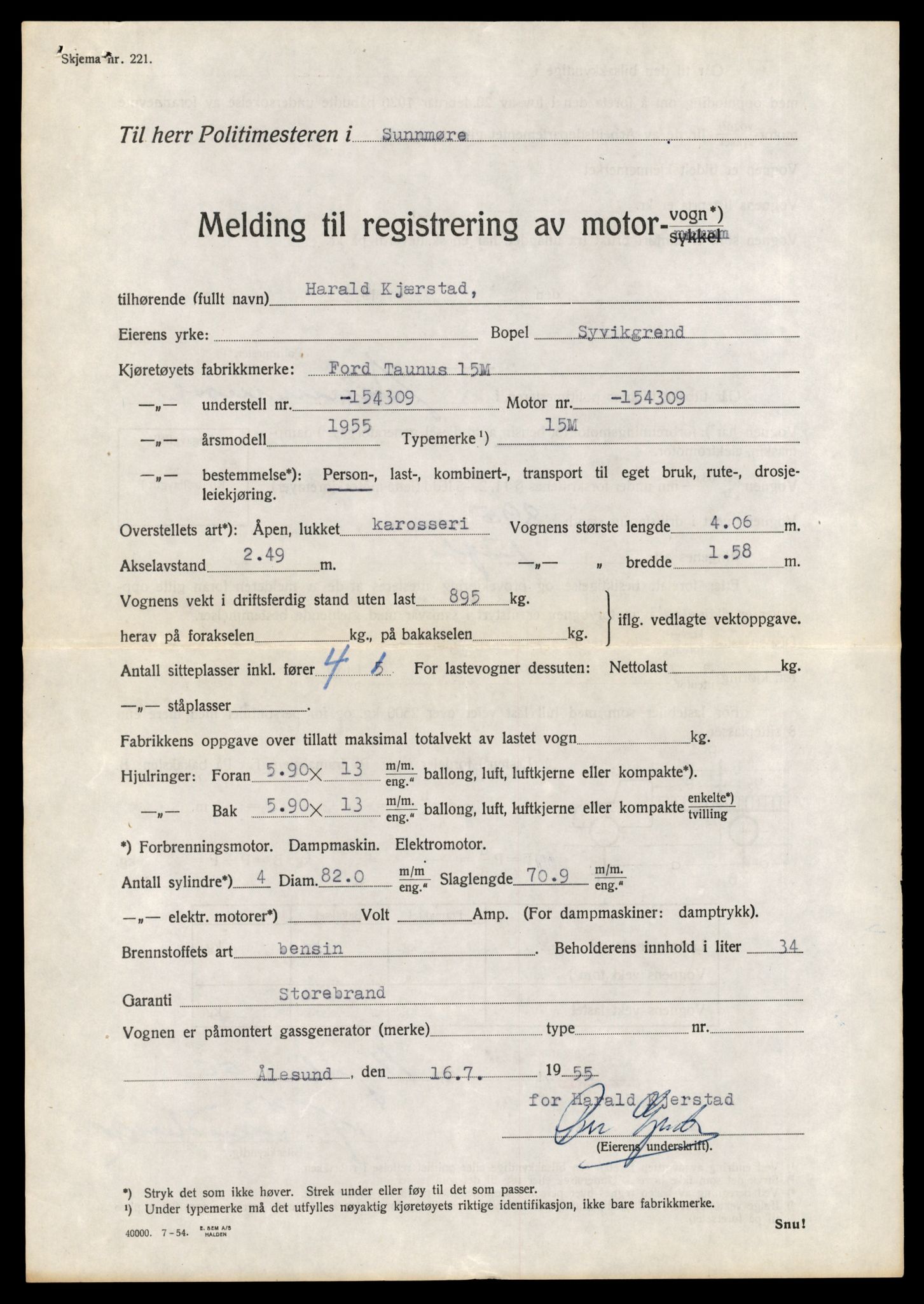 Møre og Romsdal vegkontor - Ålesund trafikkstasjon, AV/SAT-A-4099/F/Fe/L0048: Registreringskort for kjøretøy T 14721 - T 14863, 1927-1998, p. 3107