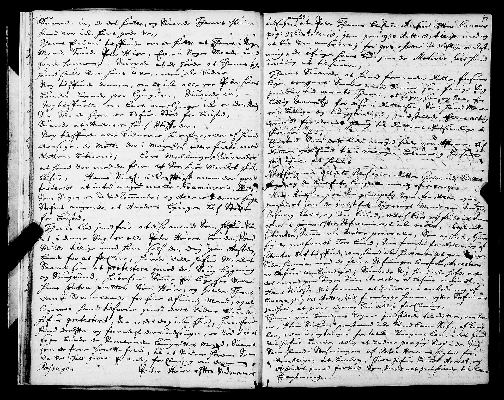 Strinda og Selbu sorenskriveri, AV/SAT-A-0015/1/1A/L0005: Tingbok 4, 1709-1715, p. 16b-17a