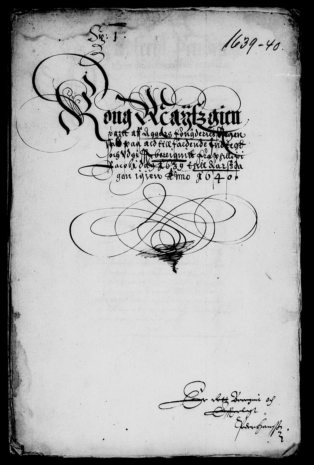Rentekammeret inntil 1814, Reviderte regnskaper, Lensregnskaper, RA/EA-5023/R/Rb/Rba/L0145: Akershus len, 1639-1640