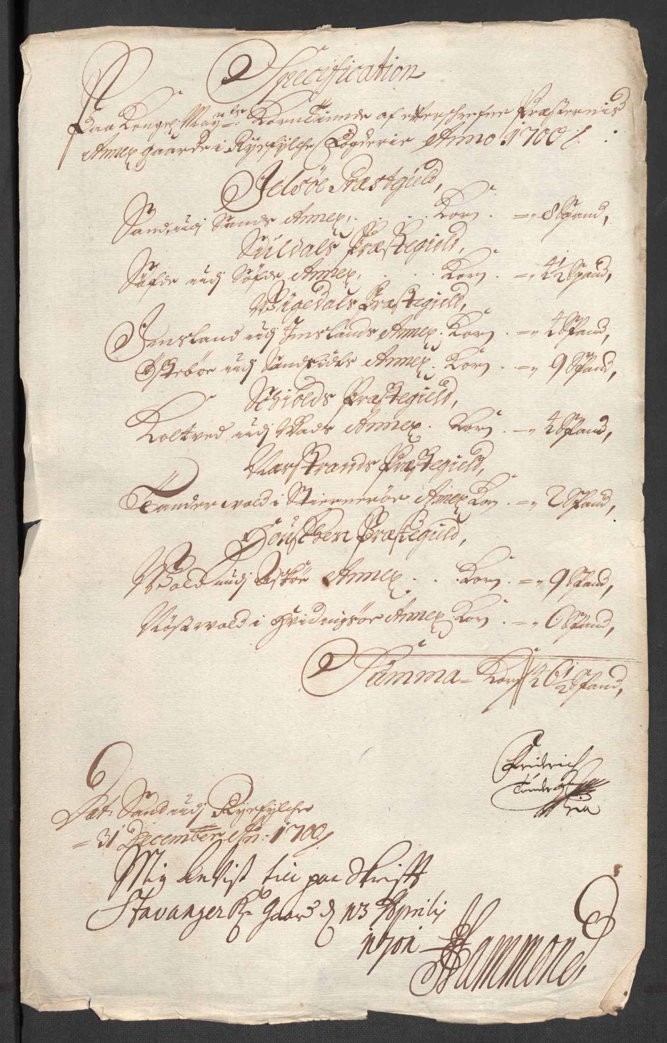 Rentekammeret inntil 1814, Reviderte regnskaper, Fogderegnskap, AV/RA-EA-4092/R47/L2858: Fogderegnskap Ryfylke, 1697-1700, p. 427