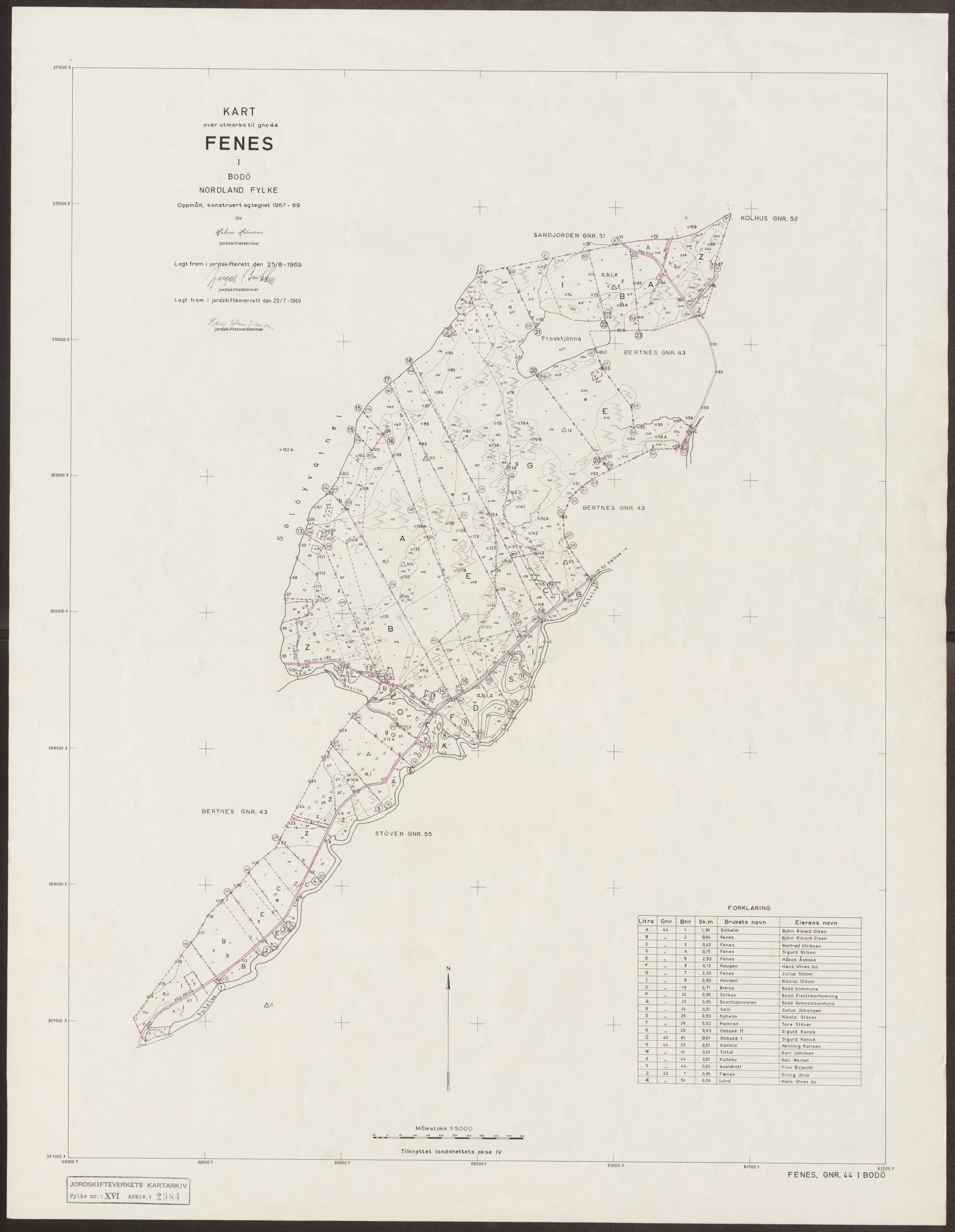 Jordskifteverkets kartarkiv, AV/RA-S-3929/T, 1859-1988, p. 3896