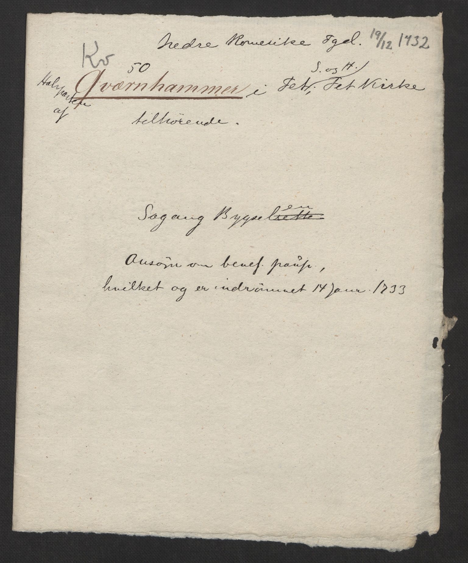 Stattholderembetet 1572-1771, AV/RA-EA-2870/Ef/L0106: Brev fra embetsmenn og andre, 1730-1732, p. 417