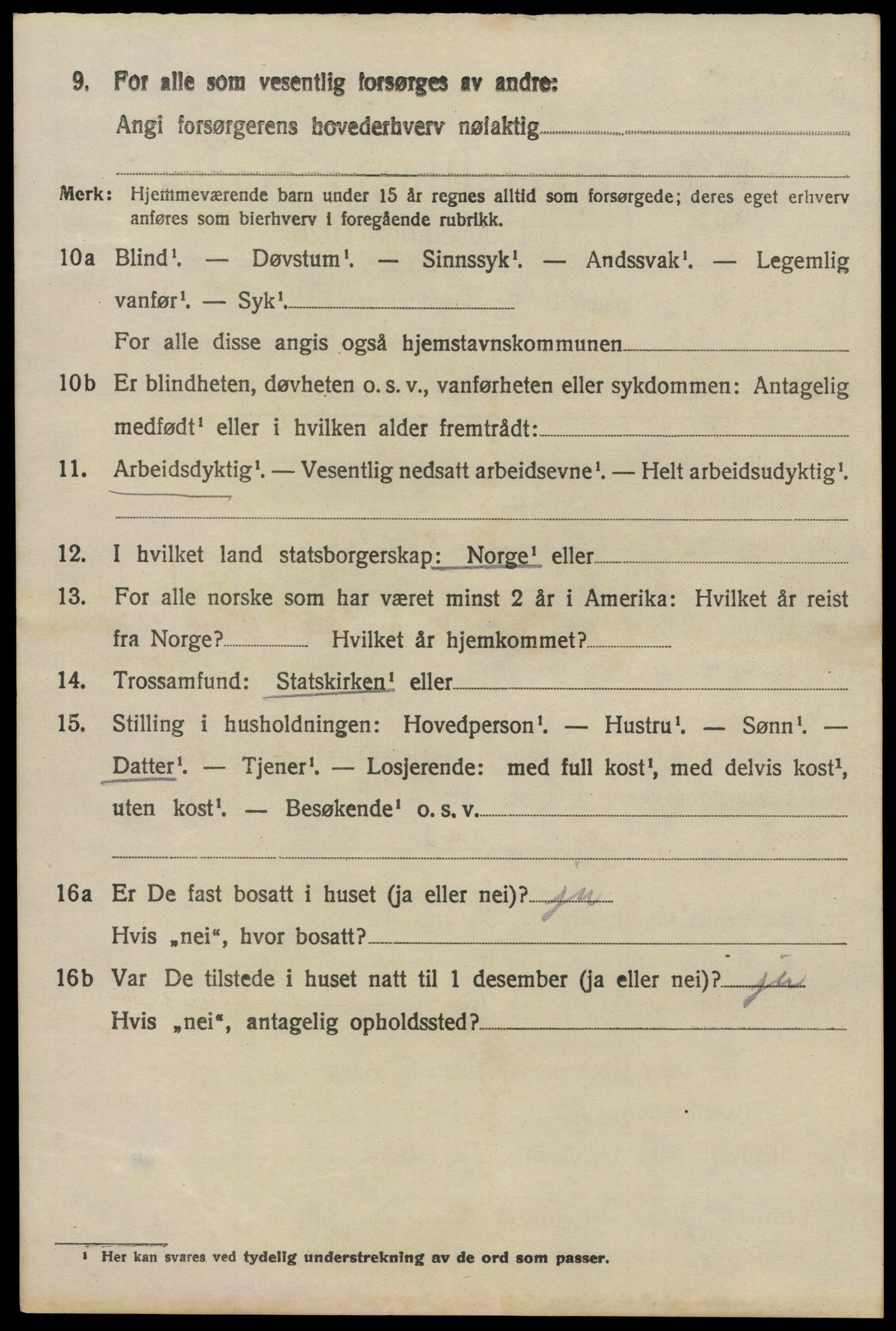 SAO, 1920 census for Kråkstad, 1920, p. 5410