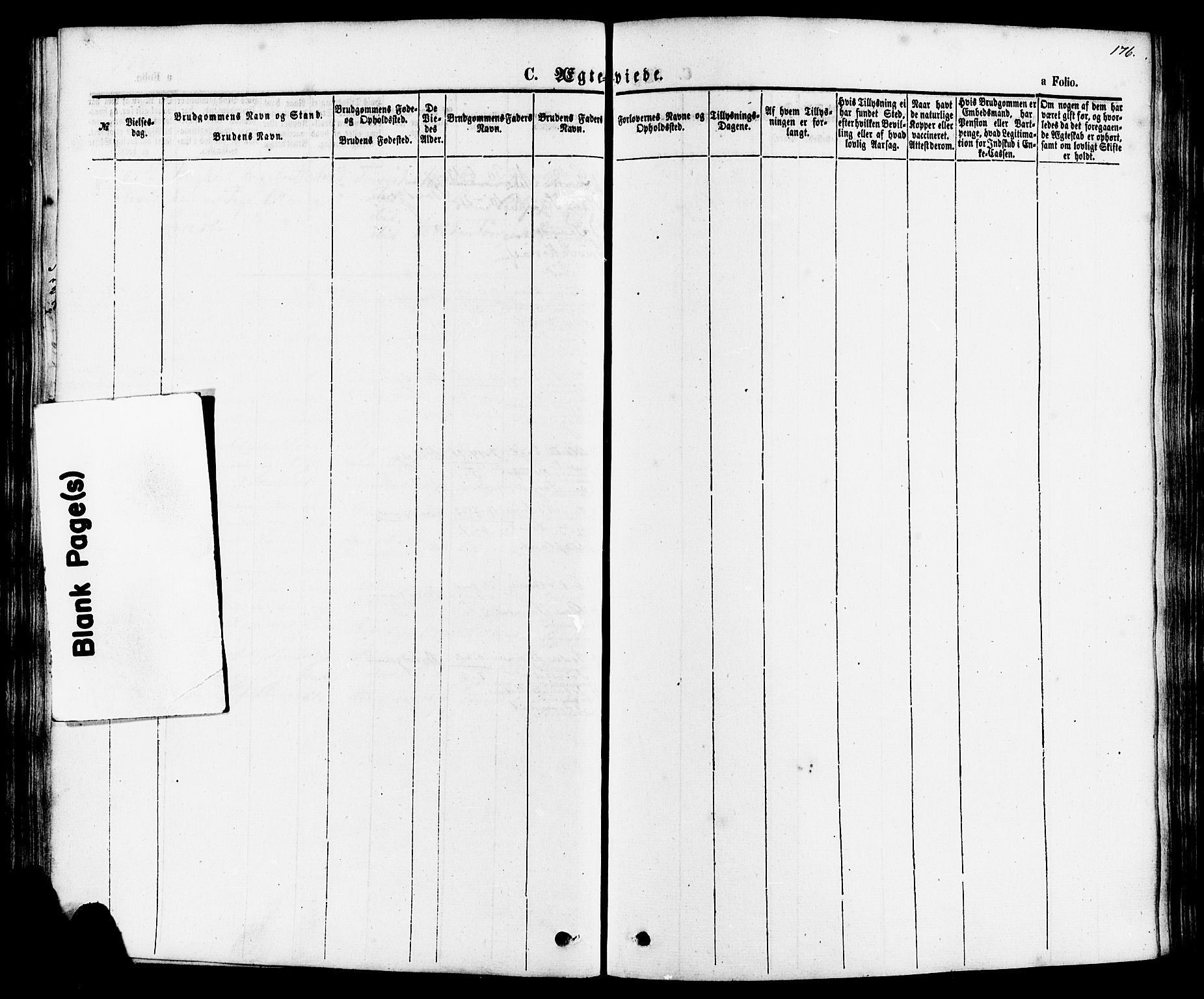 Skjold sokneprestkontor, AV/SAST-A-101847/H/Ha/Haa/L0007: Parish register (official) no. A 7, 1857-1882, p. 176