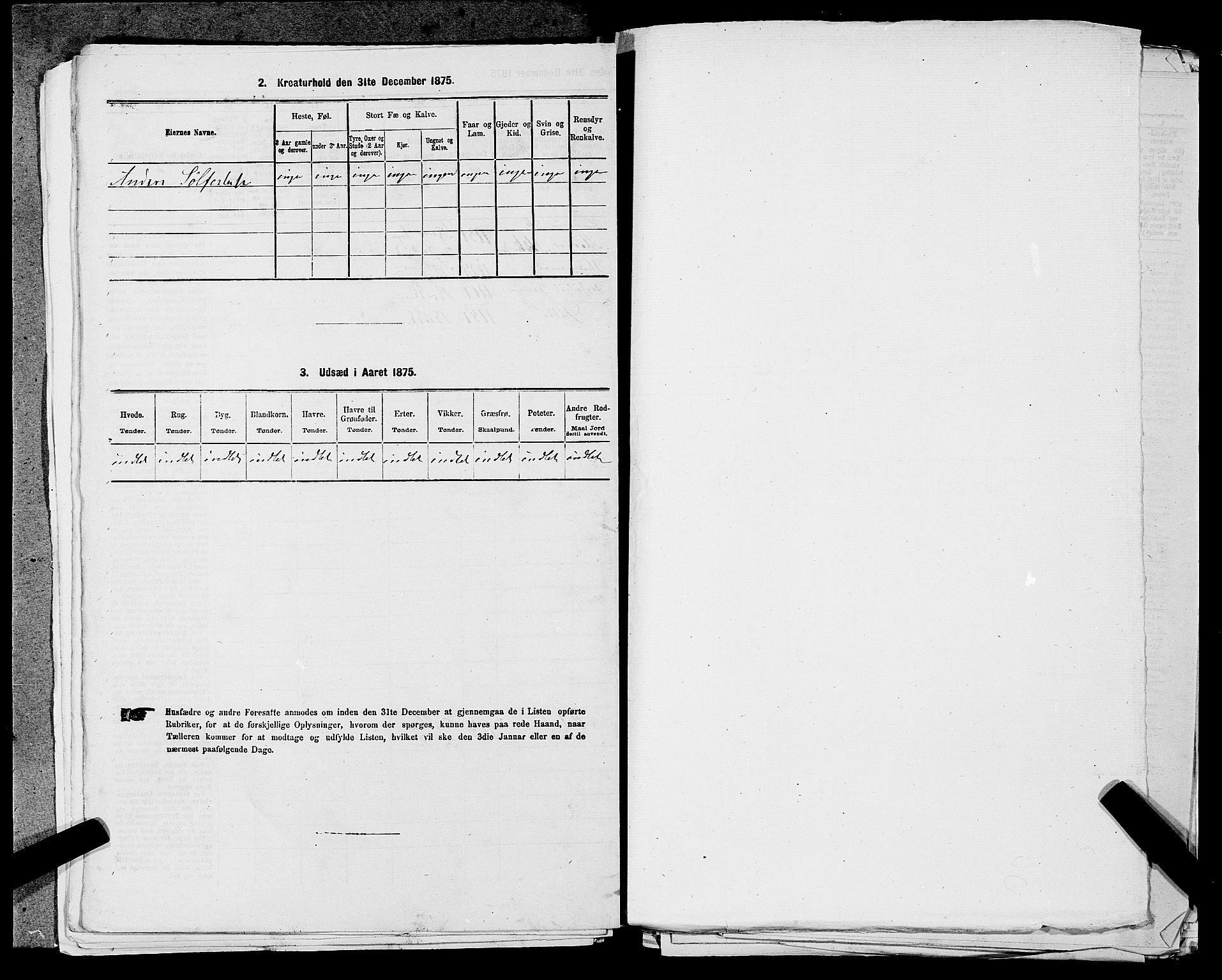 SAST, 1875 census for 1146P Tysvær, 1875, p. 1121