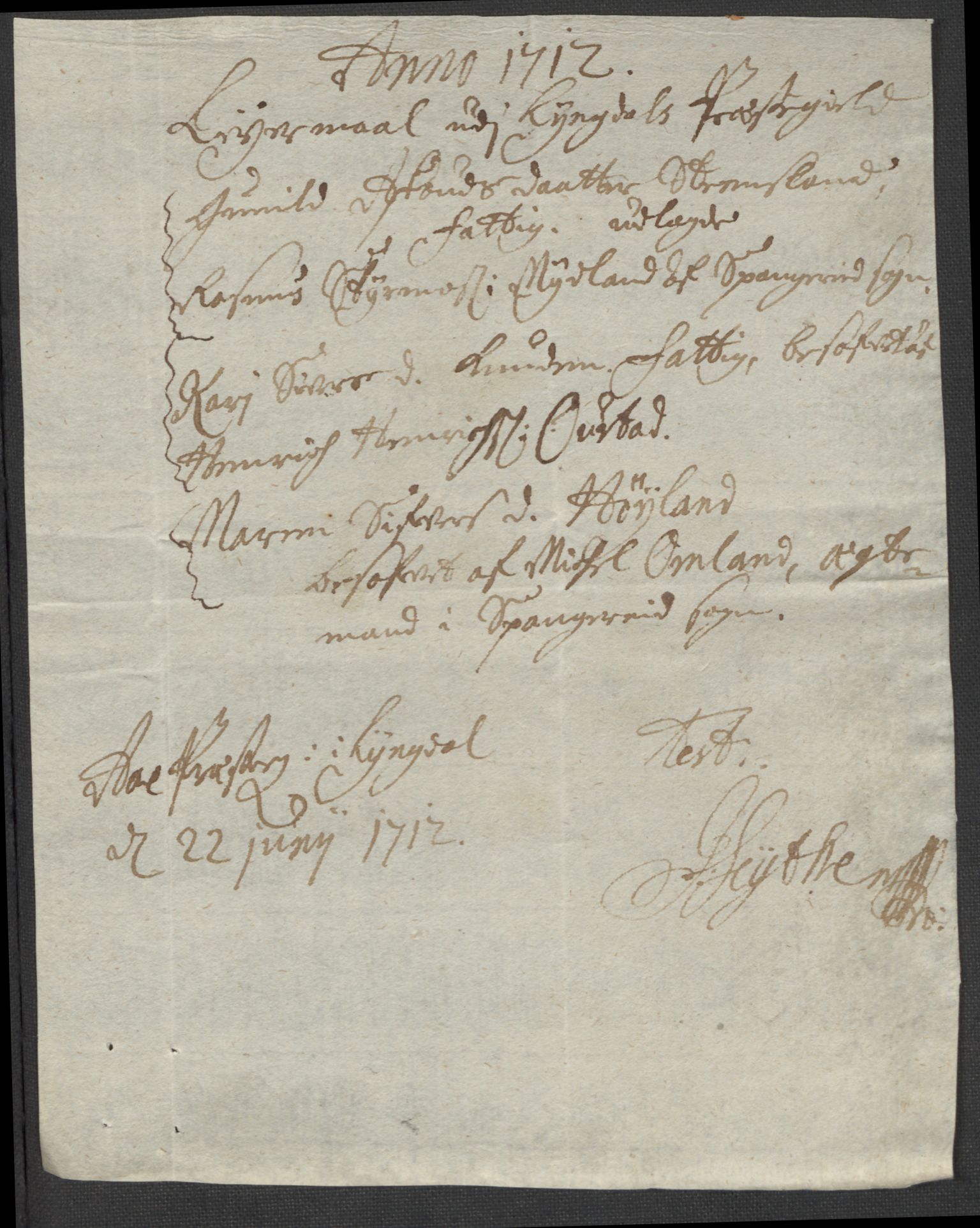 Rentekammeret inntil 1814, Reviderte regnskaper, Fogderegnskap, RA/EA-4092/R43/L2555: Fogderegnskap Lista og Mandal, 1712, p. 182