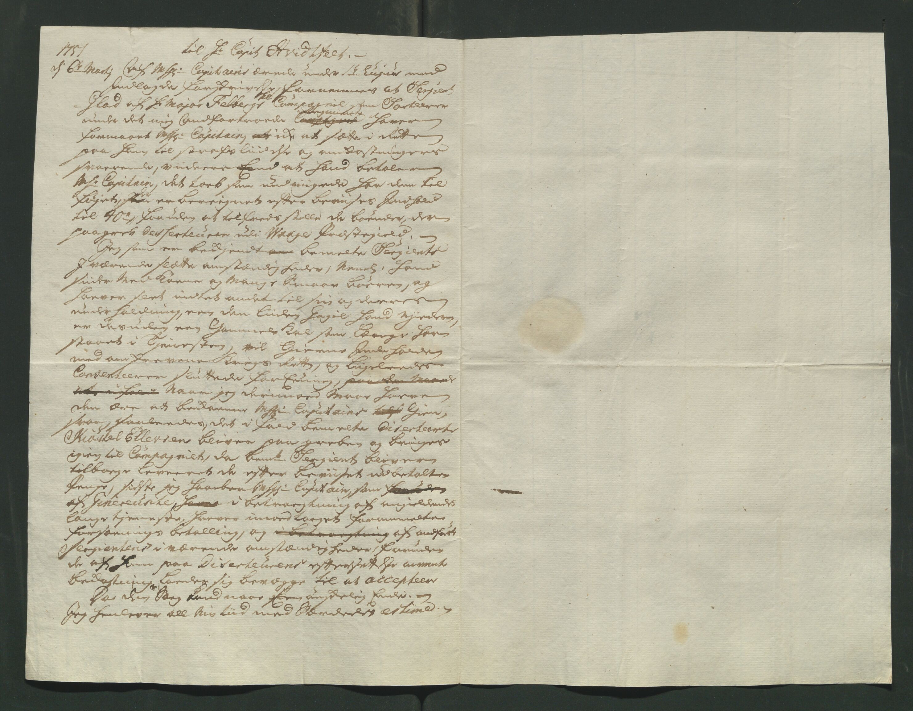 Åker i Vang, Hedmark, og familien Todderud, AV/SAH-ARK-010/J/Jc/L0001: Korrespondanse, 1706-1752, p. 288