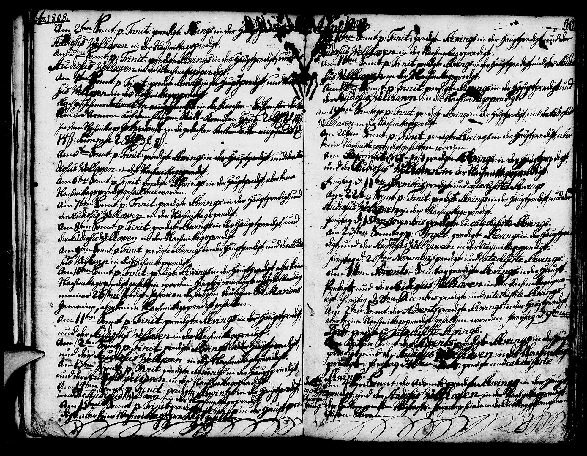 Mariakirken Sokneprestembete, AV/SAB-A-76901/H/Haa/L0003: Parish register (official) no. A 3, 1786-1815, p. 50