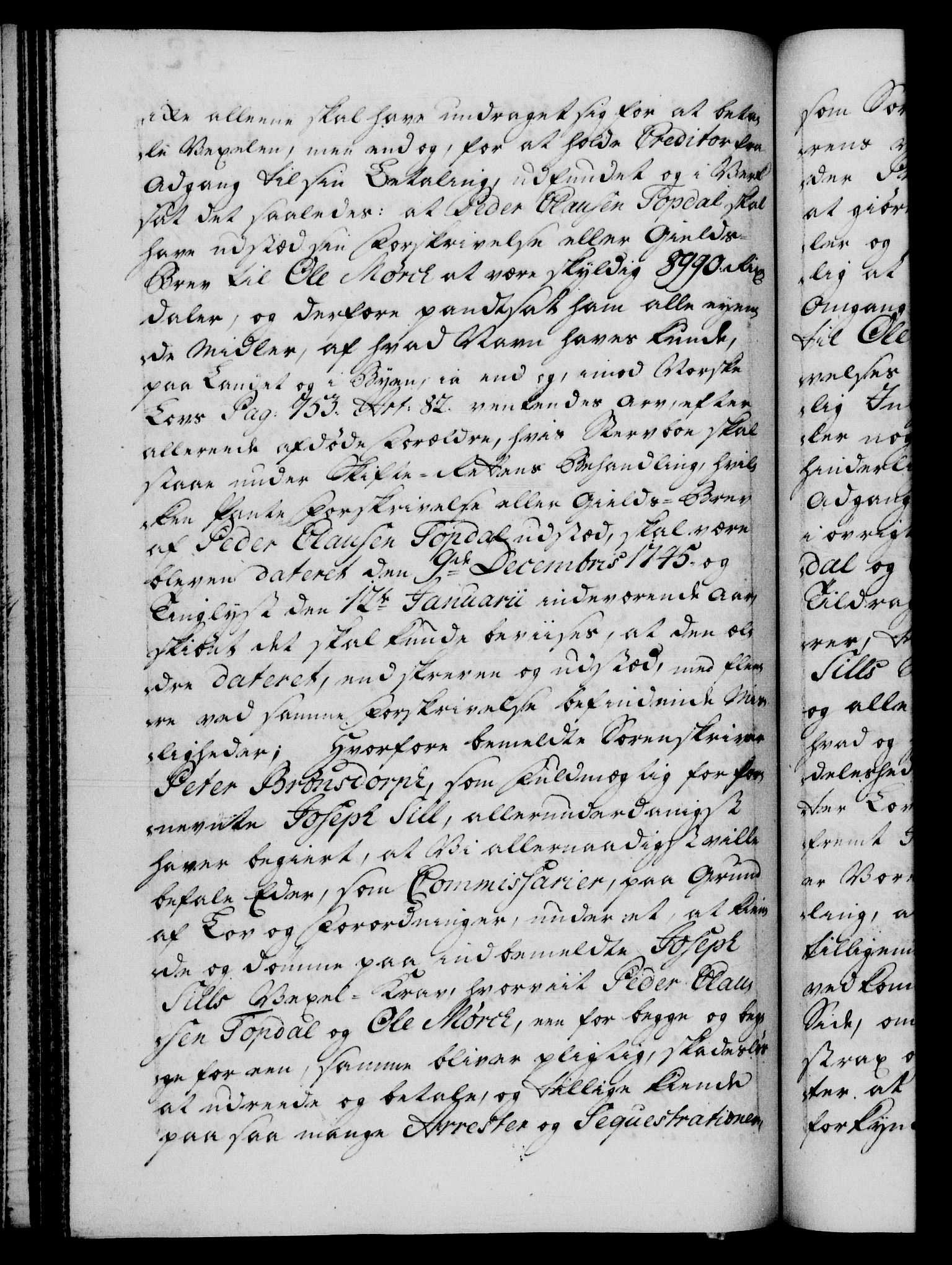 Danske Kanselli 1572-1799, AV/RA-EA-3023/F/Fc/Fca/Fcab/L0031: Norske tegnelser, 1746-1748, p. 52b