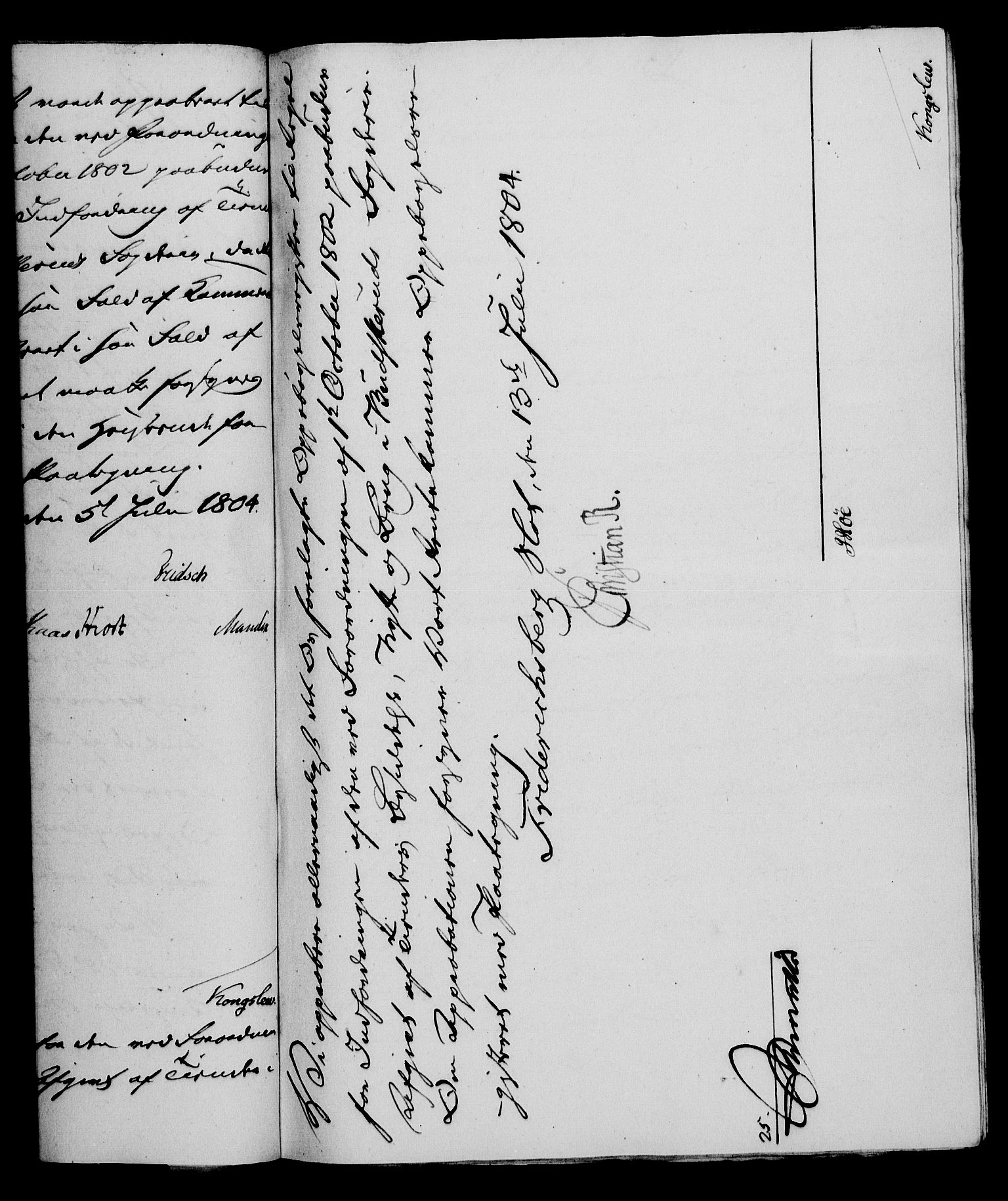 Rentekammeret, Kammerkanselliet, RA/EA-3111/G/Gf/Gfa/L0086: Norsk relasjons- og resolusjonsprotokoll (merket RK 52.86), 1804, p. 622