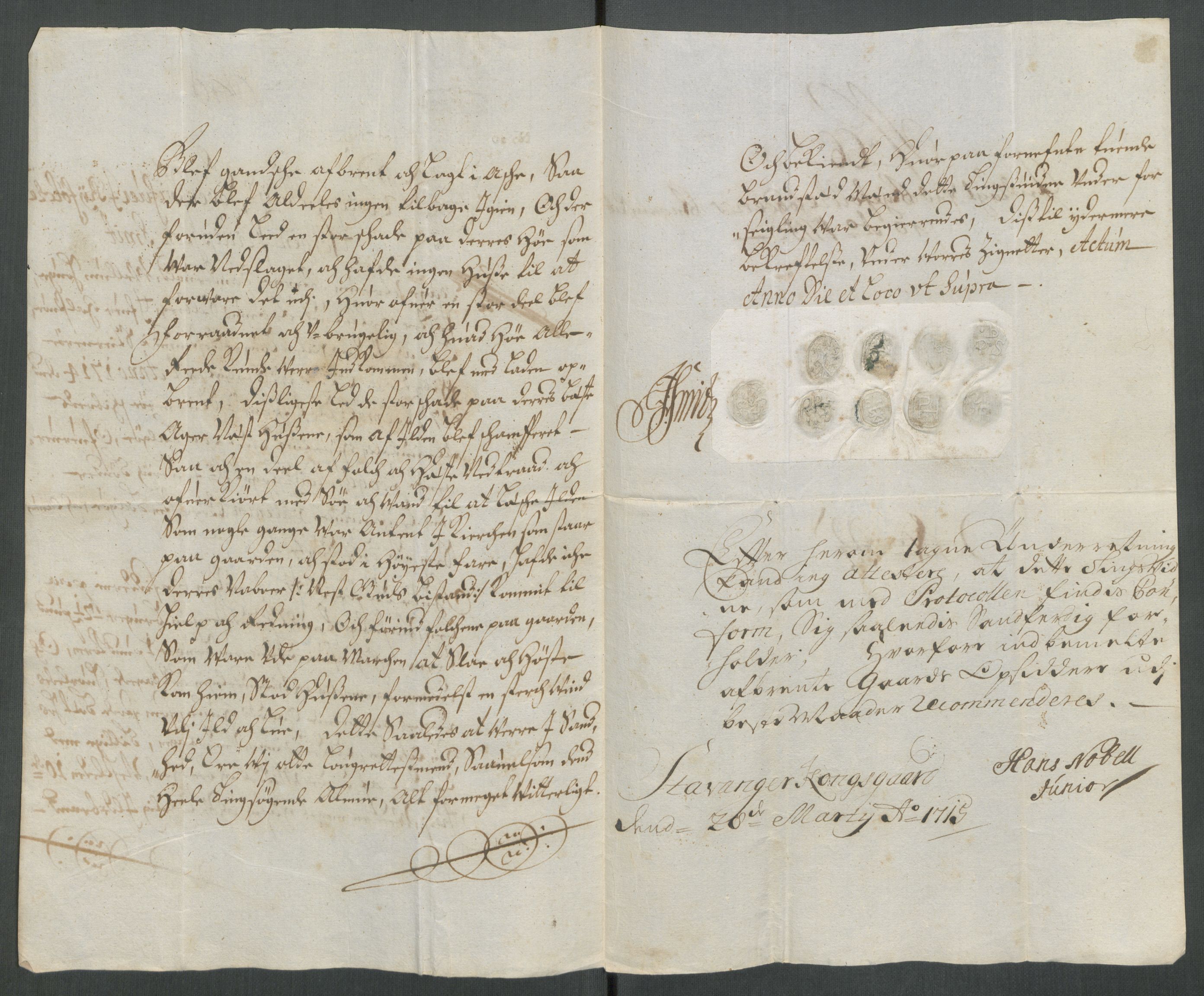 Rentekammeret inntil 1814, Reviderte regnskaper, Fogderegnskap, AV/RA-EA-4092/R47/L2868: Fogderegnskap Ryfylke, 1715, p. 366