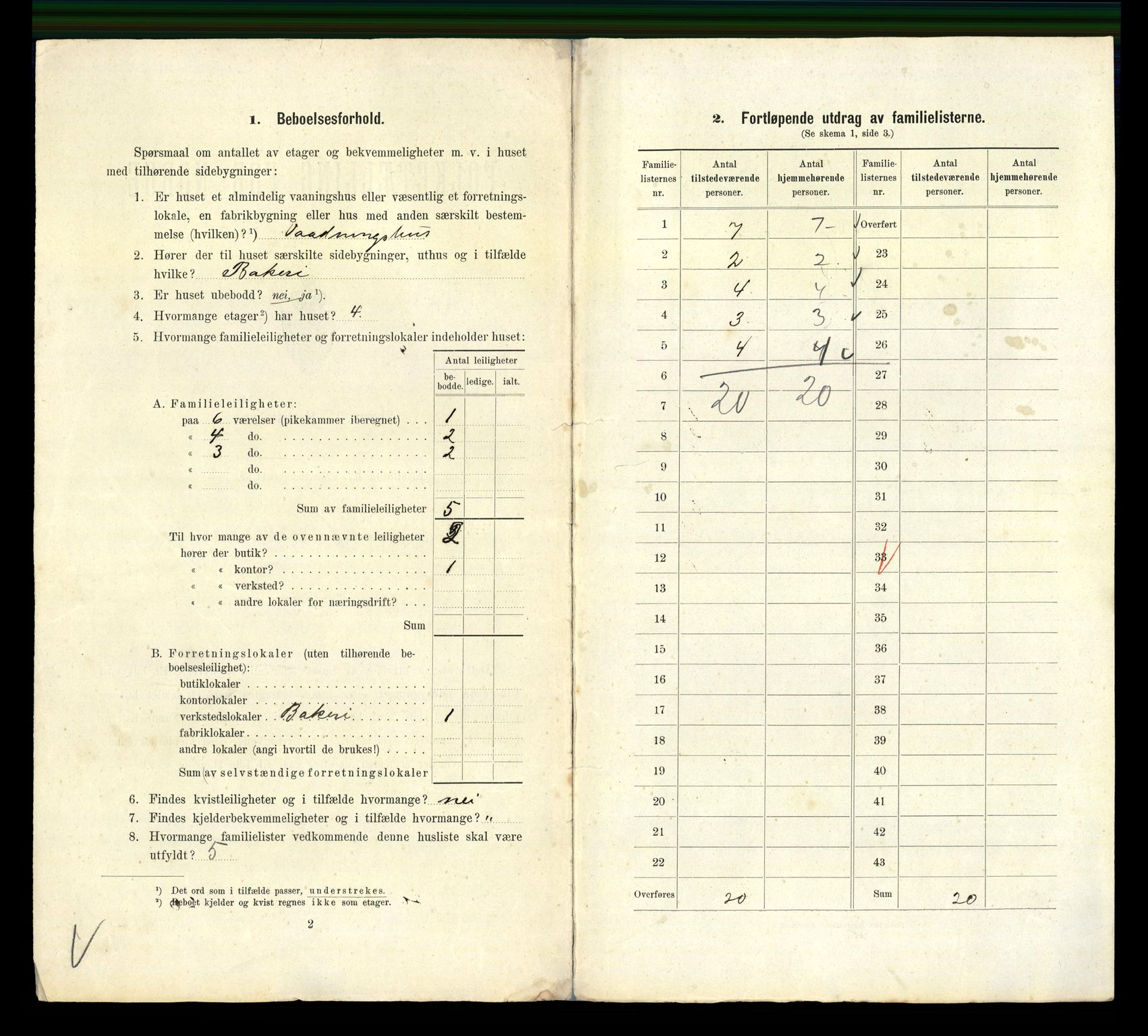 RA, 1910 census for Kristiania, 1910, p. 116654