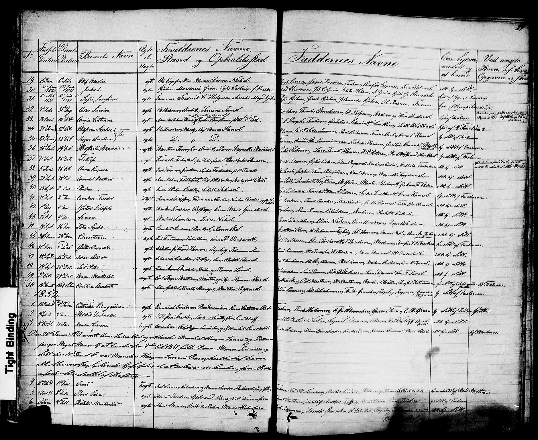 Stavern kirkebøker, SAKO/A-318/F/Fa/L0007: Parish register (official) no. 7, 1840-1877, p. 29