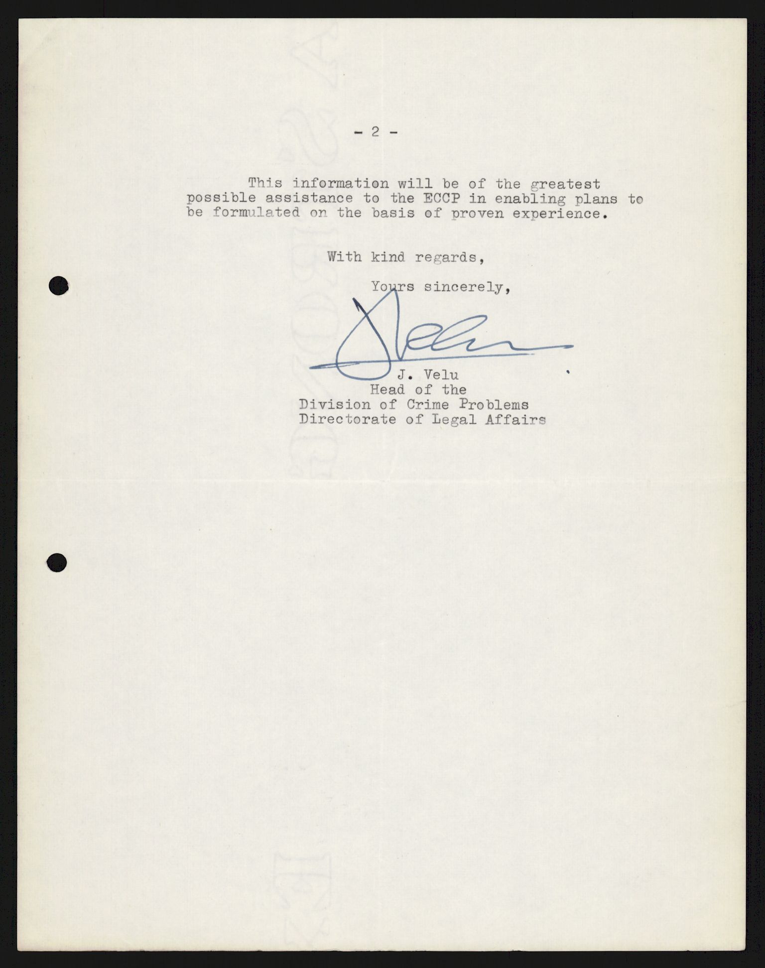 Justisdepartementet, Nordisk samarbeidsråd for kriminologi, AV/RA-S-1164/D/Da/L0001: A Rådets virksomhet, 1961-1974, p. 1178