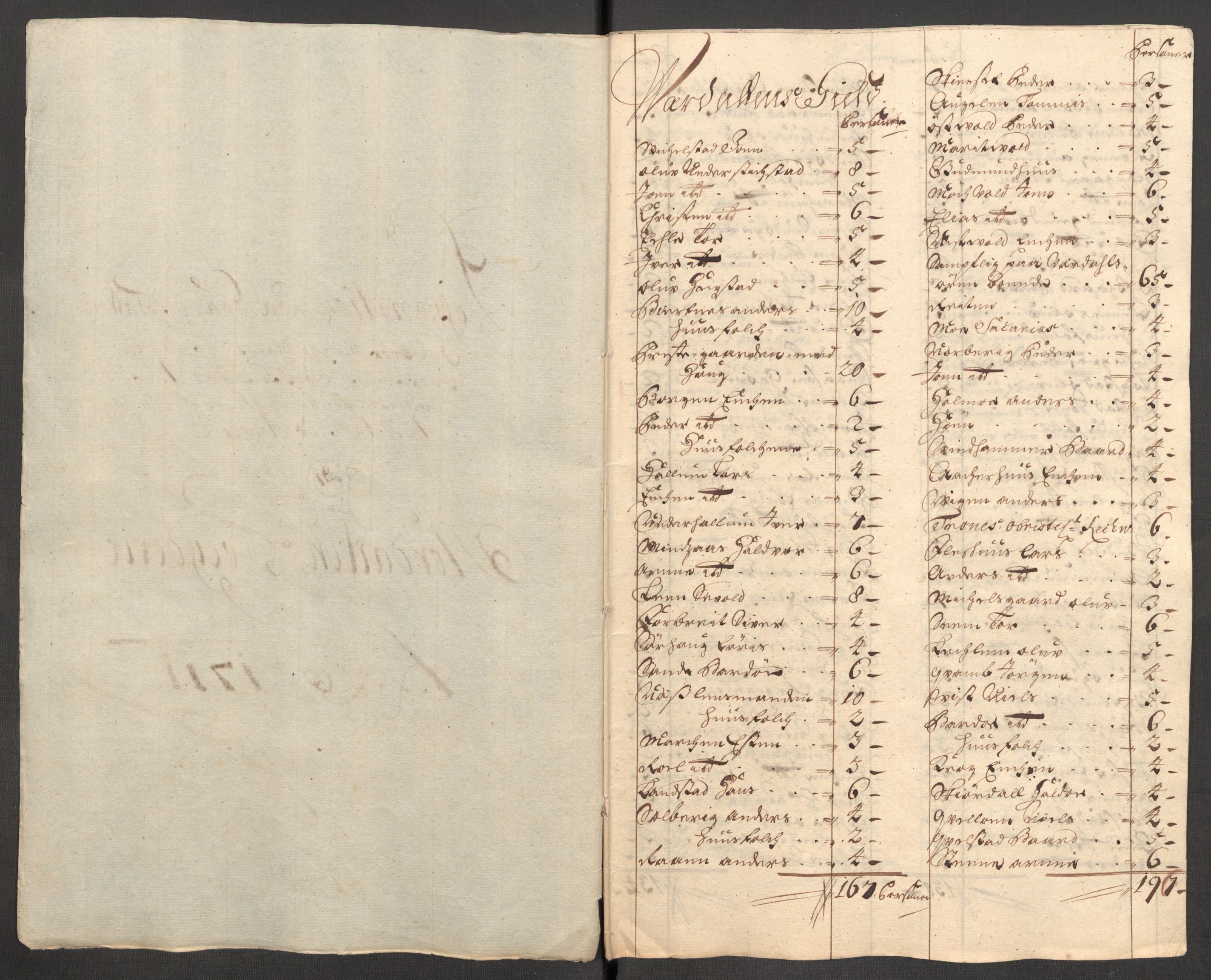 Rentekammeret inntil 1814, Reviderte regnskaper, Fogderegnskap, AV/RA-EA-4092/R62/L4201: Fogderegnskap Stjørdal og Verdal, 1711, p. 505