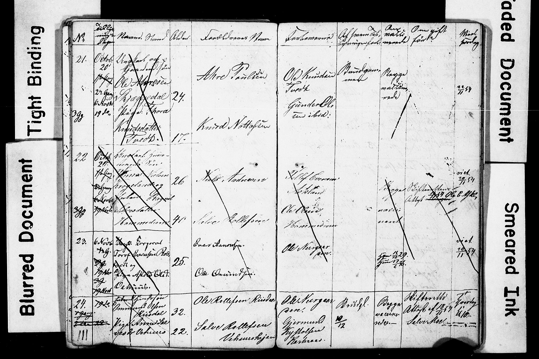 Åmli sokneprestkontor, AV/SAK-1111-0050/F/Ff/L0001: Parish register draft no. A VI 19, 1848-1864