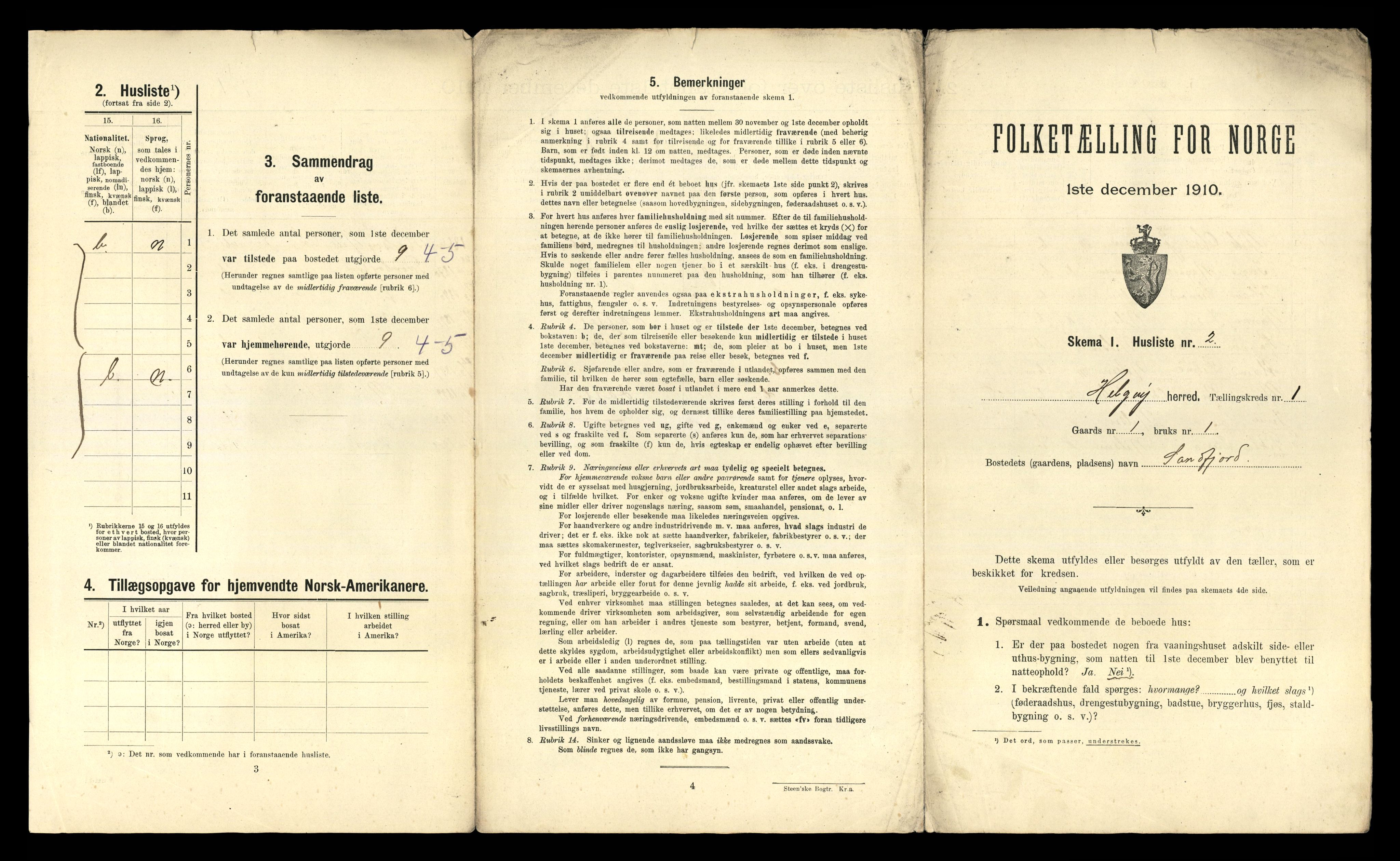 RA, 1910 census for Helgøy, 1910, p. 28