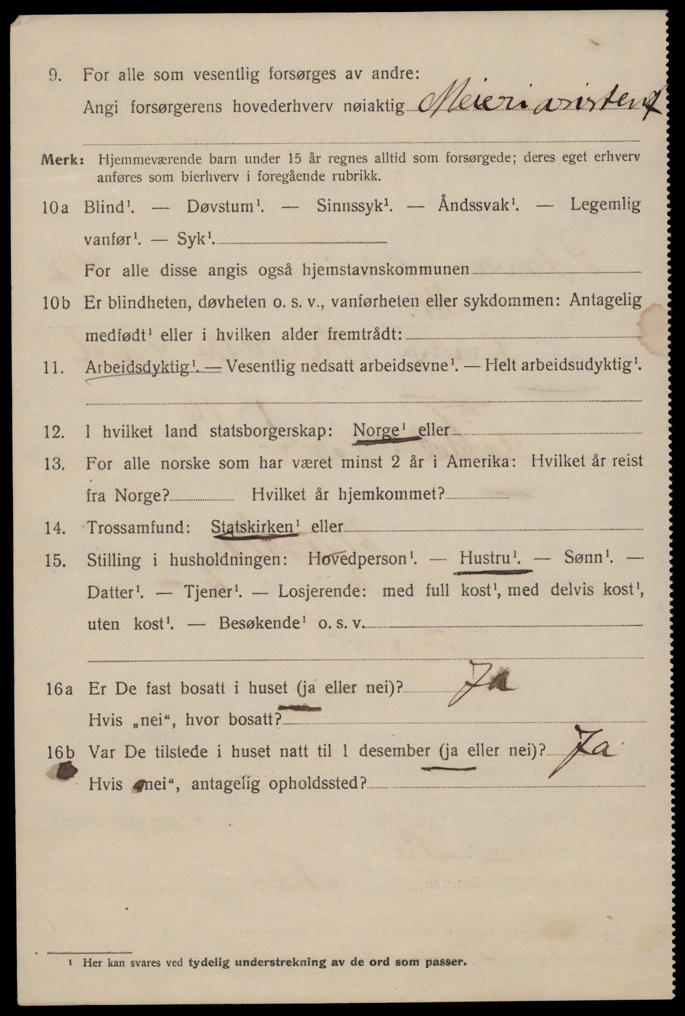 SAST, 1920 census for Stavanger, 1920, p. 115293