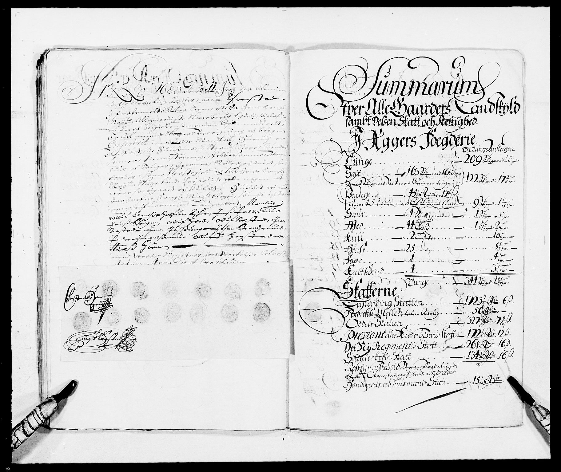 Rentekammeret inntil 1814, Reviderte regnskaper, Fogderegnskap, AV/RA-EA-4092/R08/L0422: Fogderegnskap Aker, 1684-1686, p. 336