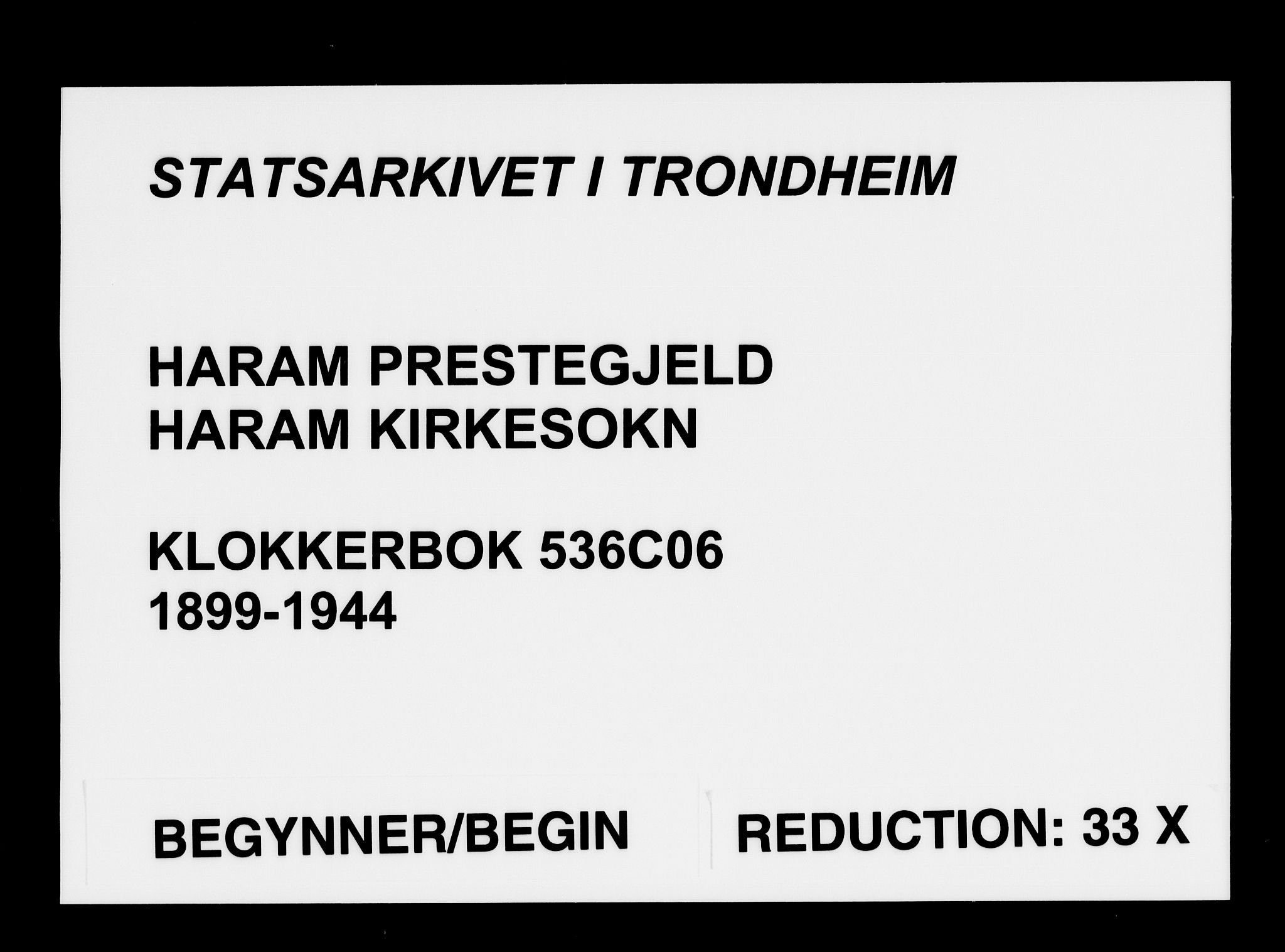 Ministerialprotokoller, klokkerbøker og fødselsregistre - Møre og Romsdal, SAT/A-1454/536/L0511: Parish register (copy) no. 536C06, 1899-1944