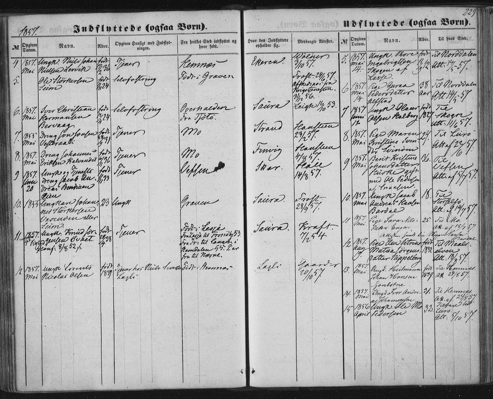 Ministerialprotokoller, klokkerbøker og fødselsregistre - Nordland, AV/SAT-A-1459/838/L0550: Parish register (official) no. 838A08, 1855-1865, p. 229