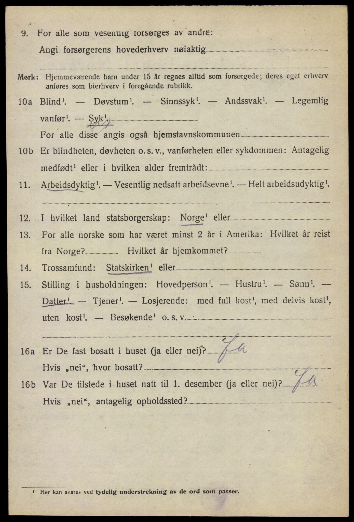 SAO, 1920 census for Asker, 1920, p. 13031