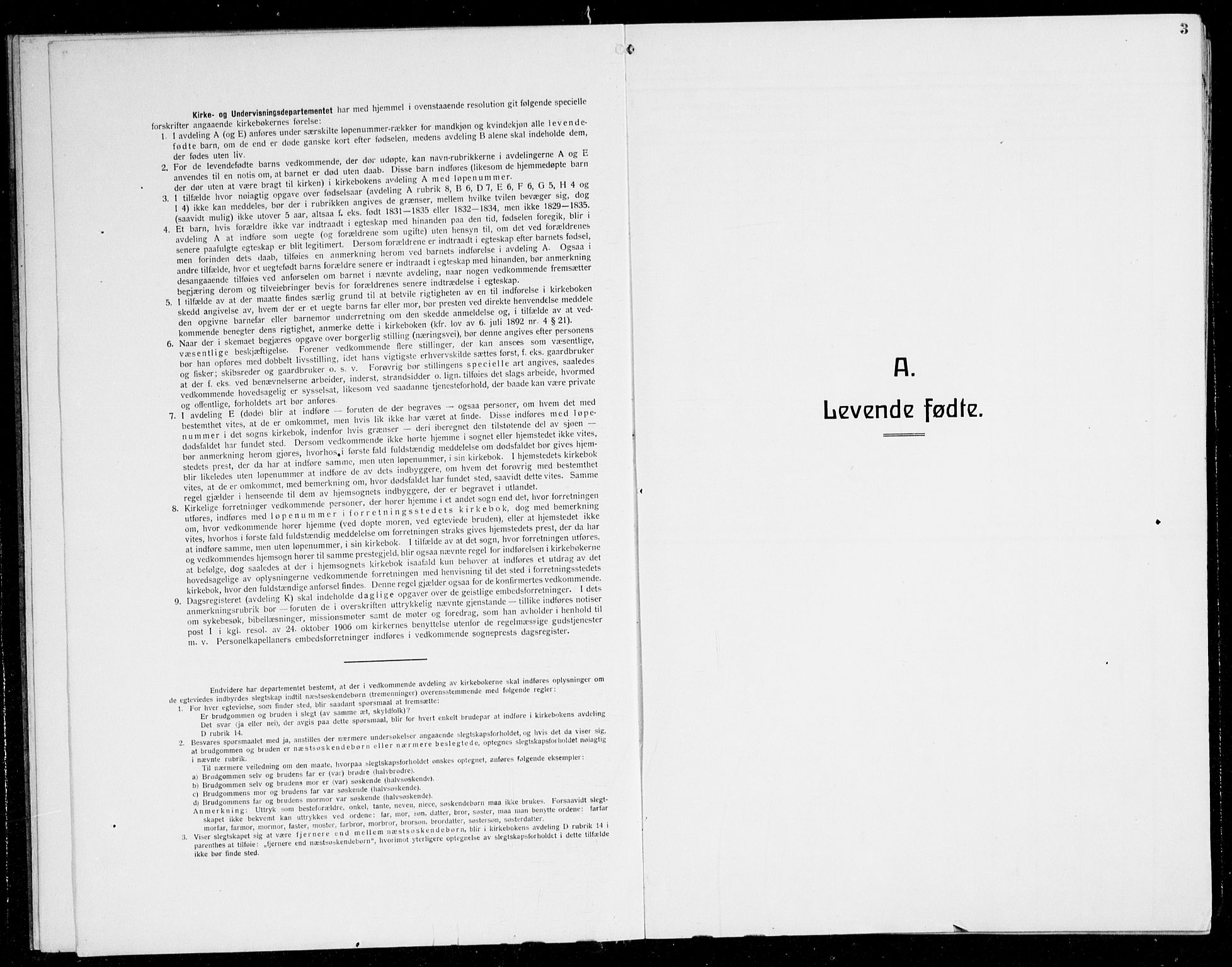 Herdla Sokneprestembete, AV/SAB-A-75701/H/Hab: Parish register (copy) no. C 3, 1926-1940, p. 3