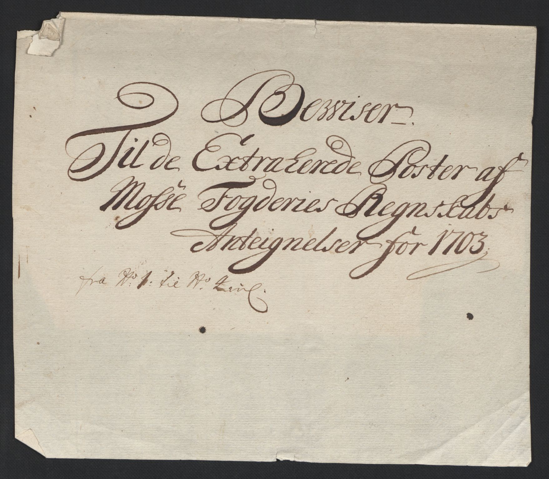 Rentekammeret inntil 1814, Reviderte regnskaper, Fogderegnskap, AV/RA-EA-4092/R04/L0132: Fogderegnskap Moss, Onsøy, Tune, Veme og Åbygge, 1703-1704, p. 334