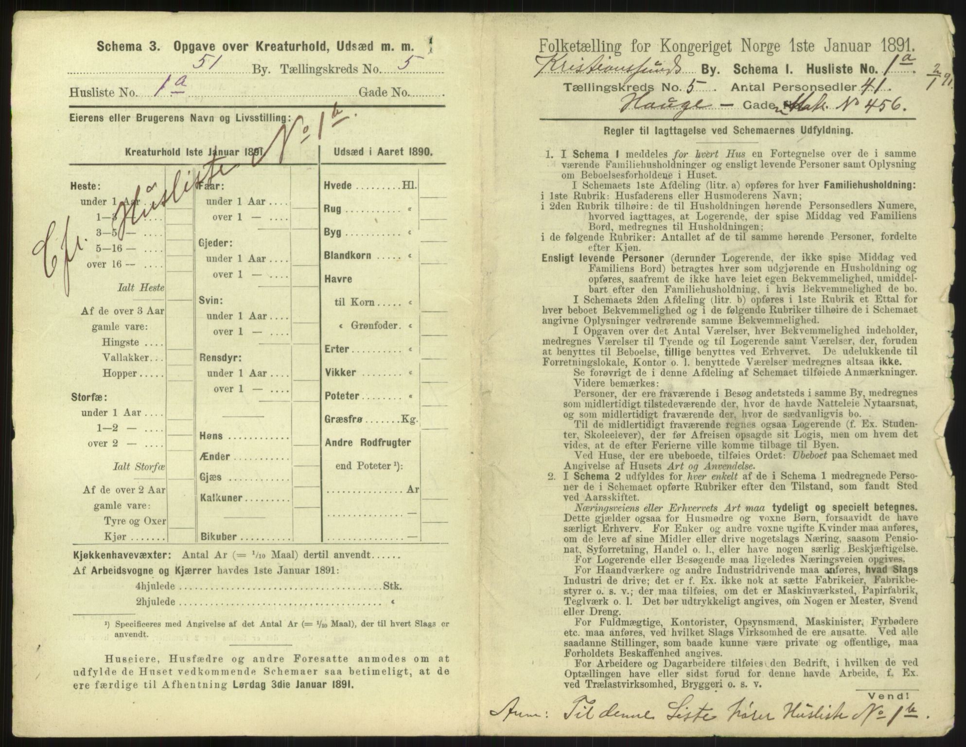 RA, 1891 census for 1503 Kristiansund, 1891, p. 428