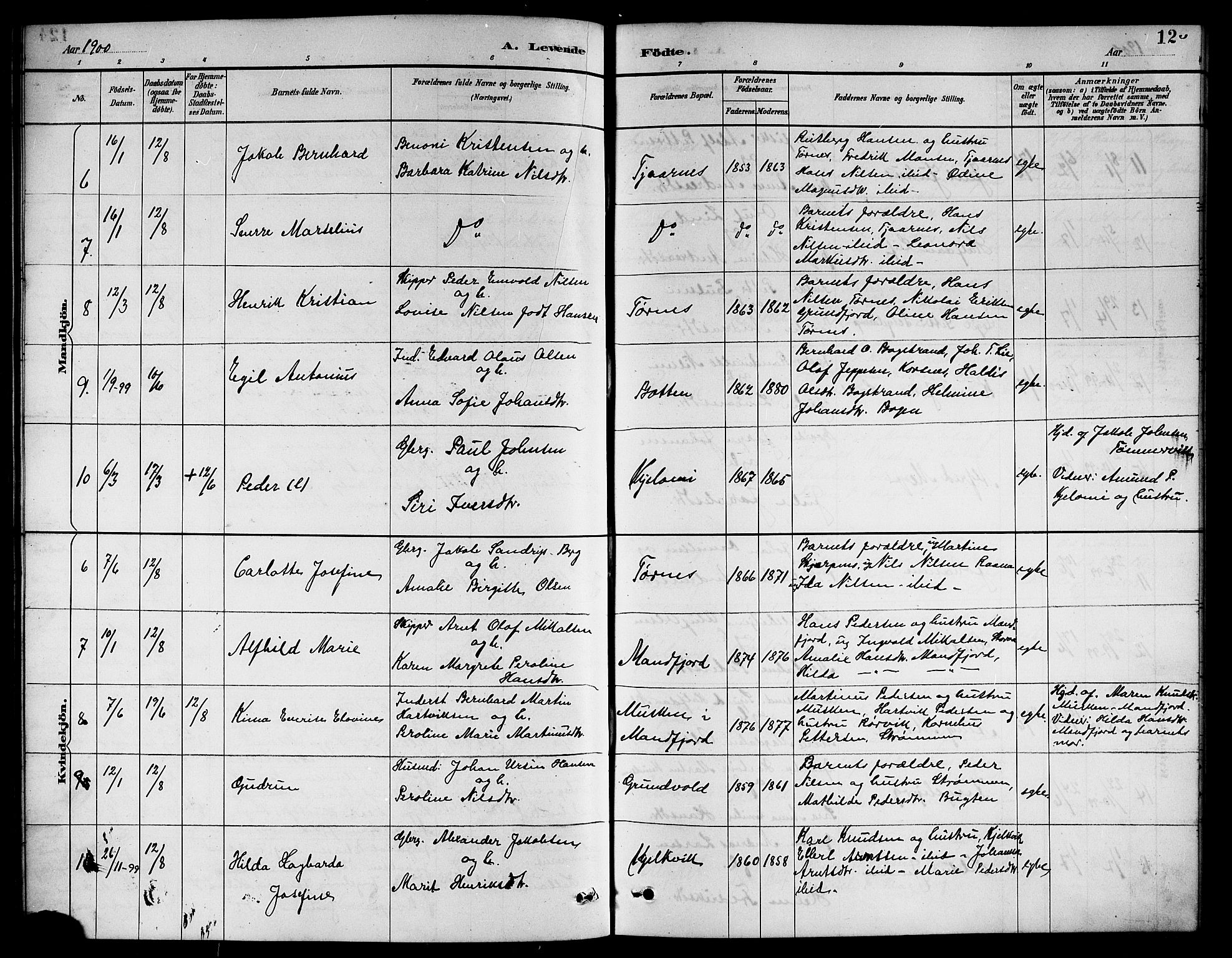 Ministerialprotokoller, klokkerbøker og fødselsregistre - Nordland, AV/SAT-A-1459/861/L0876: Parish register (copy) no. 861C02, 1887-1903, p. 125