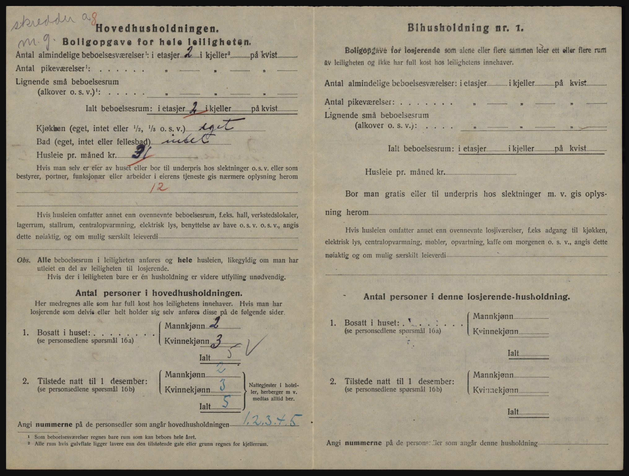 SAO, 1920 census for Kristiania, 1920, p. 4475