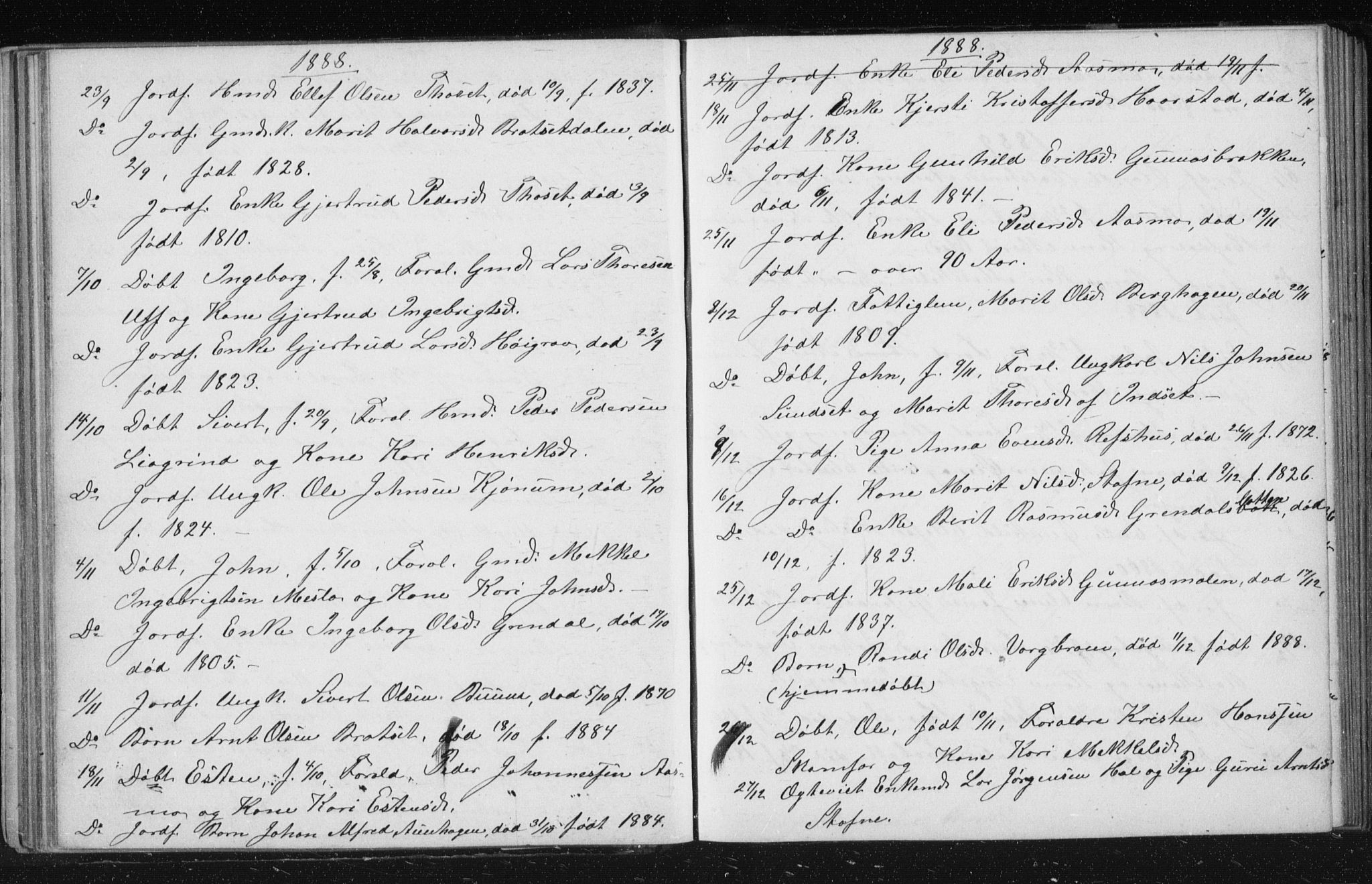Ministerialprotokoller, klokkerbøker og fødselsregistre - Sør-Trøndelag, SAT/A-1456/674/L0875: Parish register (copy) no. 674C02, 1873-1891