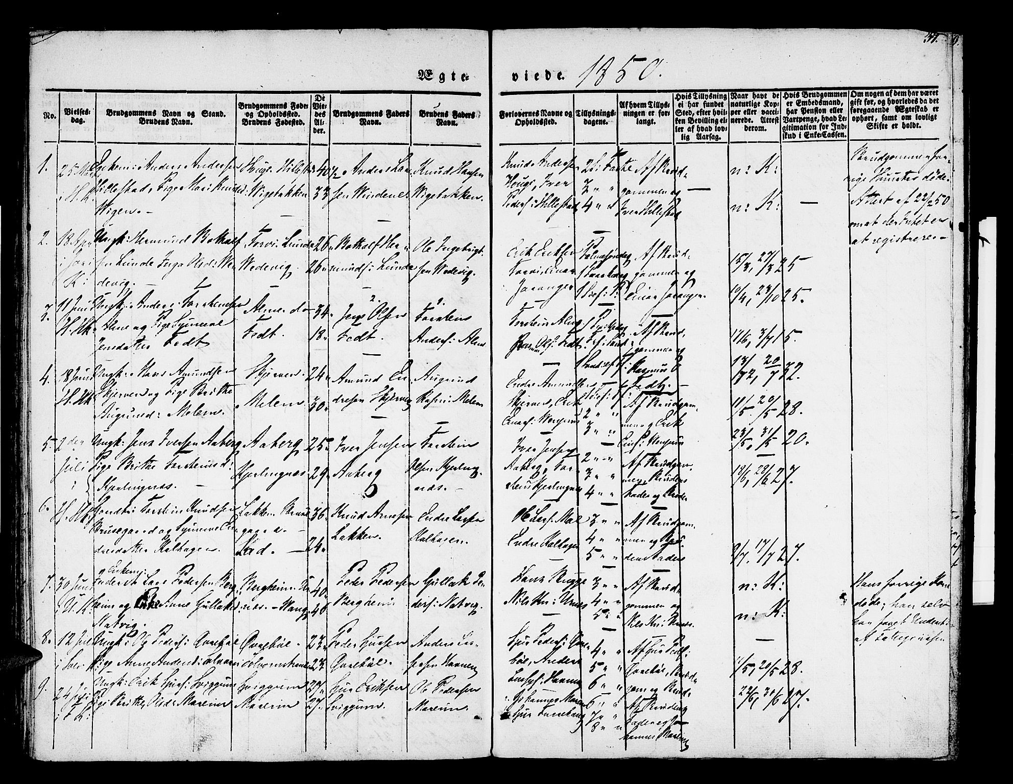 Hafslo sokneprestembete, SAB/A-80301/H/Haa/Haaa/L0007: Parish register (official) no. A 7, 1834-1854, p. 37