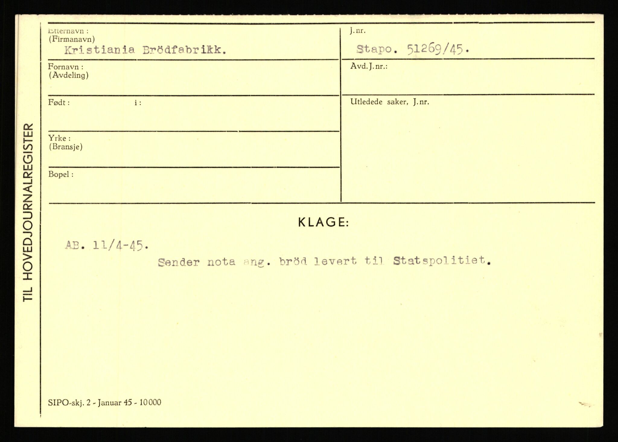 Statspolitiet - Hovedkontoret / Osloavdelingen, AV/RA-S-1329/C/Ca/L0009: Knutsen - Limstrand, 1943-1945, p. 1102