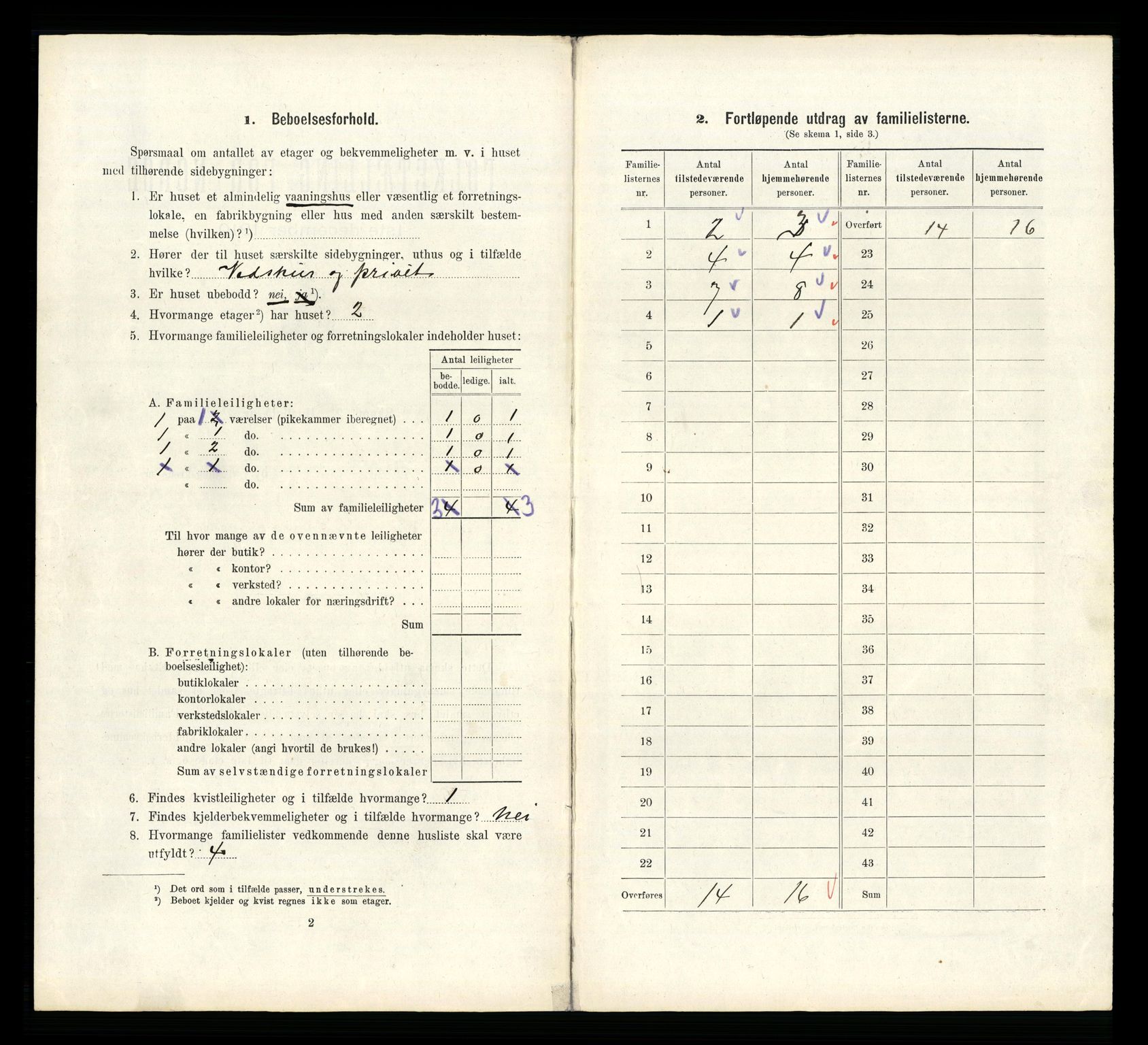 RA, 1910 census for Kragerø, 1910, p. 713