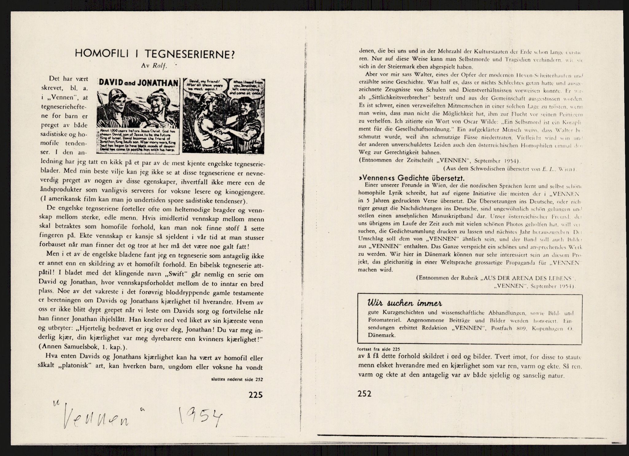 Det Norske Forbundet av 1948/Landsforeningen for Lesbisk og Homofil Frigjøring, RA/PA-1216/A/Ag/L0002: "Vi løsnet et skred", 1959-1995, p. 595