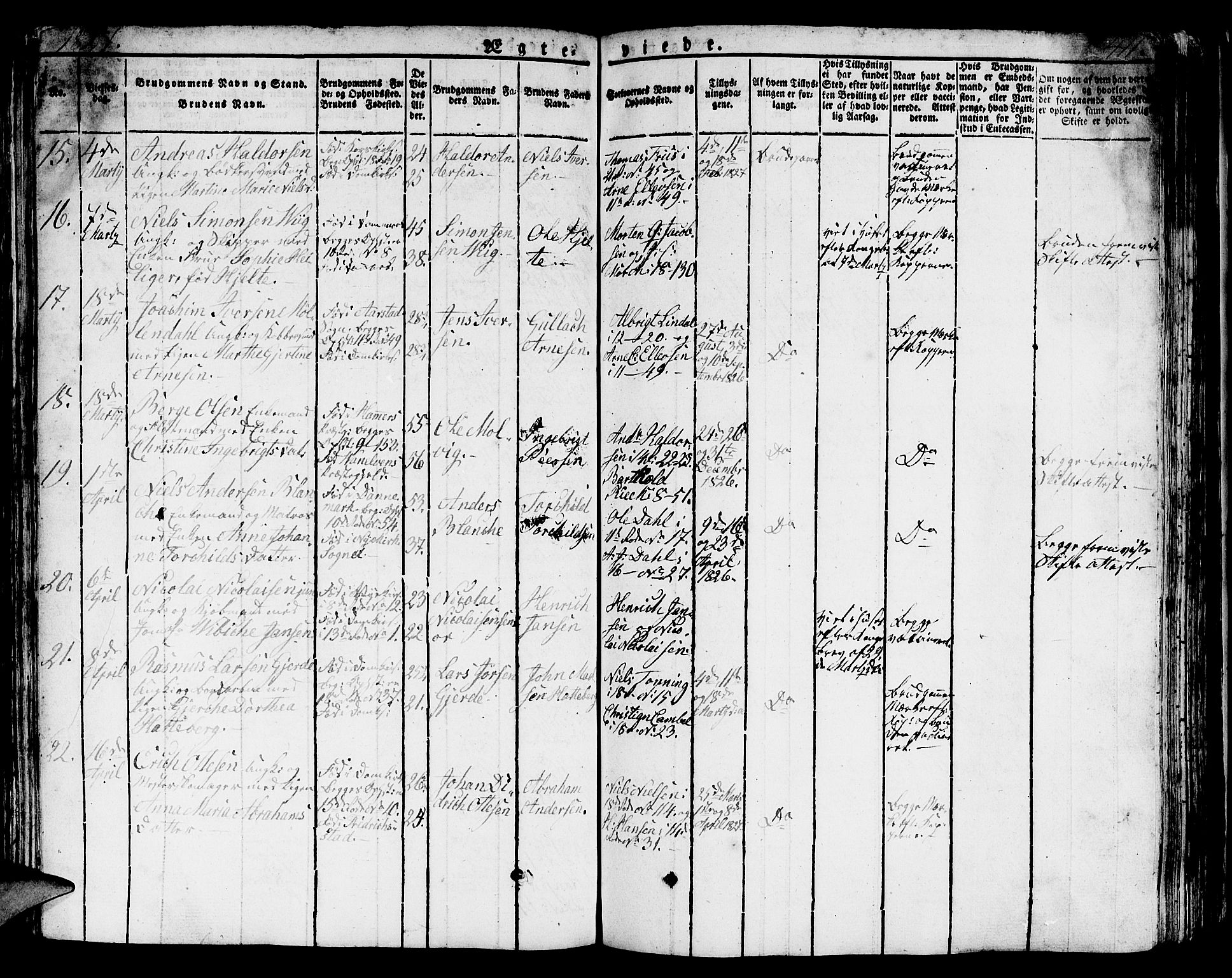 Domkirken sokneprestembete, AV/SAB-A-74801/H/Hab/L0002: Parish register (copy) no. A 2, 1821-1839, p. 413