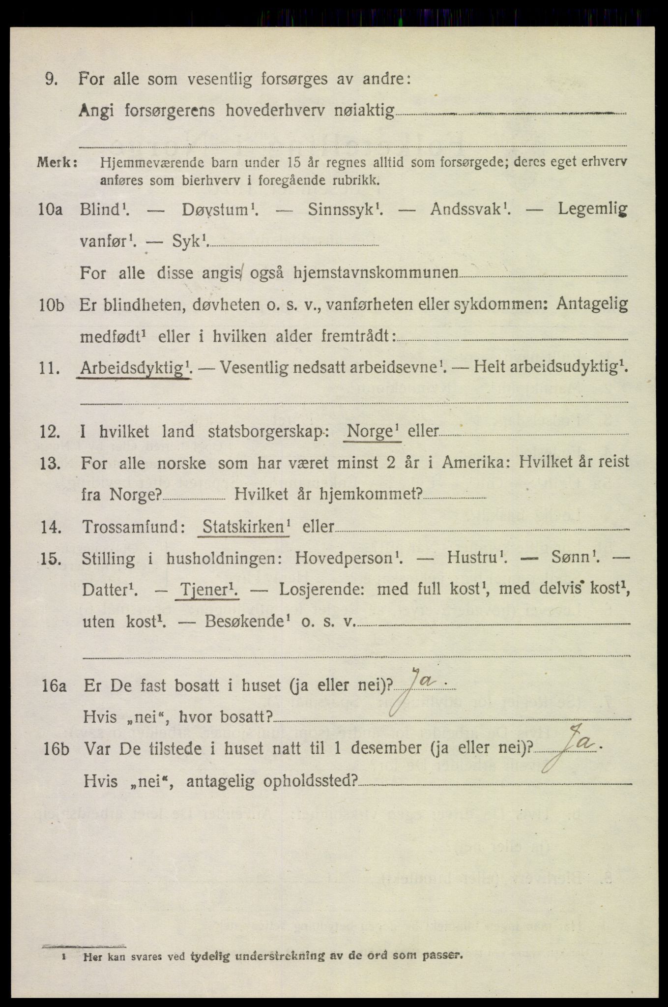 SAH, 1920 census for Nord-Odal, 1920, p. 5040