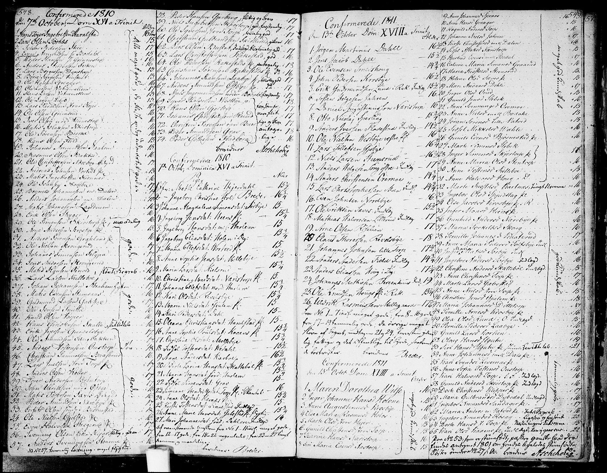 Rakkestad prestekontor Kirkebøker, SAO/A-2008/F/Fa/L0005: Parish register (official) no. I 5, 1784-1814, p. 548-549