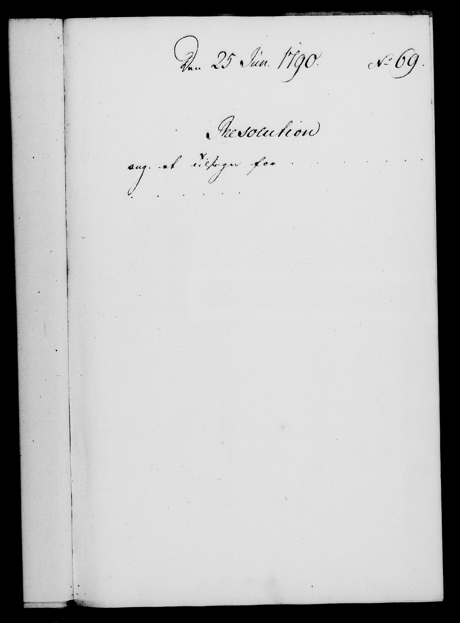 Rentekammeret, Kammerkanselliet, AV/RA-EA-3111/G/Gf/Gfa/L0072: Norsk relasjons- og resolusjonsprotokoll (merket RK 52.72), 1790, p. 484