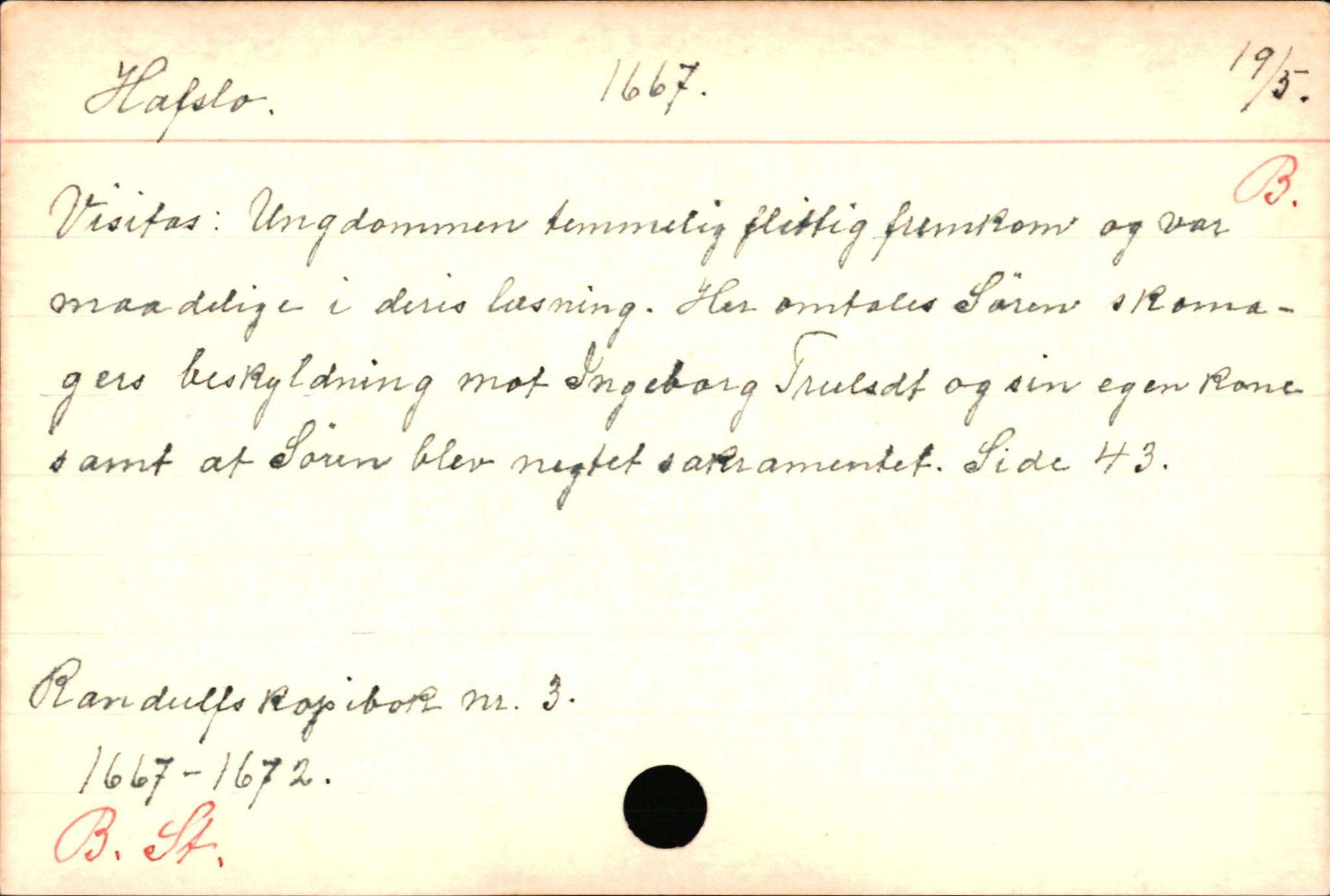 Haugen, Johannes - lærer, AV/SAB-SAB/PA-0036/01/L0001: Om klokkere og lærere, 1521-1904, p. 8558