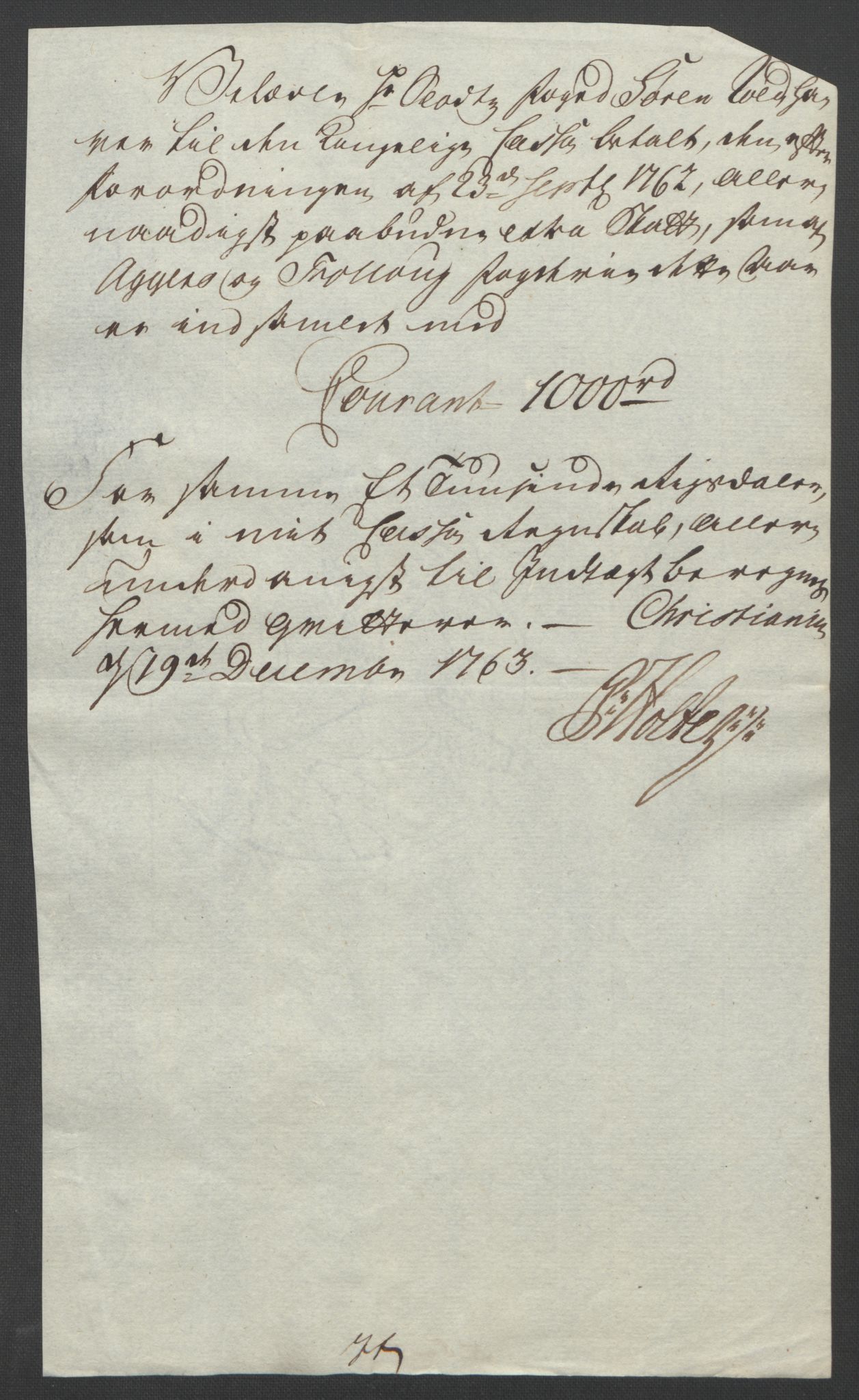 Rentekammeret inntil 1814, Reviderte regnskaper, Fogderegnskap, AV/RA-EA-4092/R10/L0560: Ekstraskatten Aker og Follo, 1763, p. 234