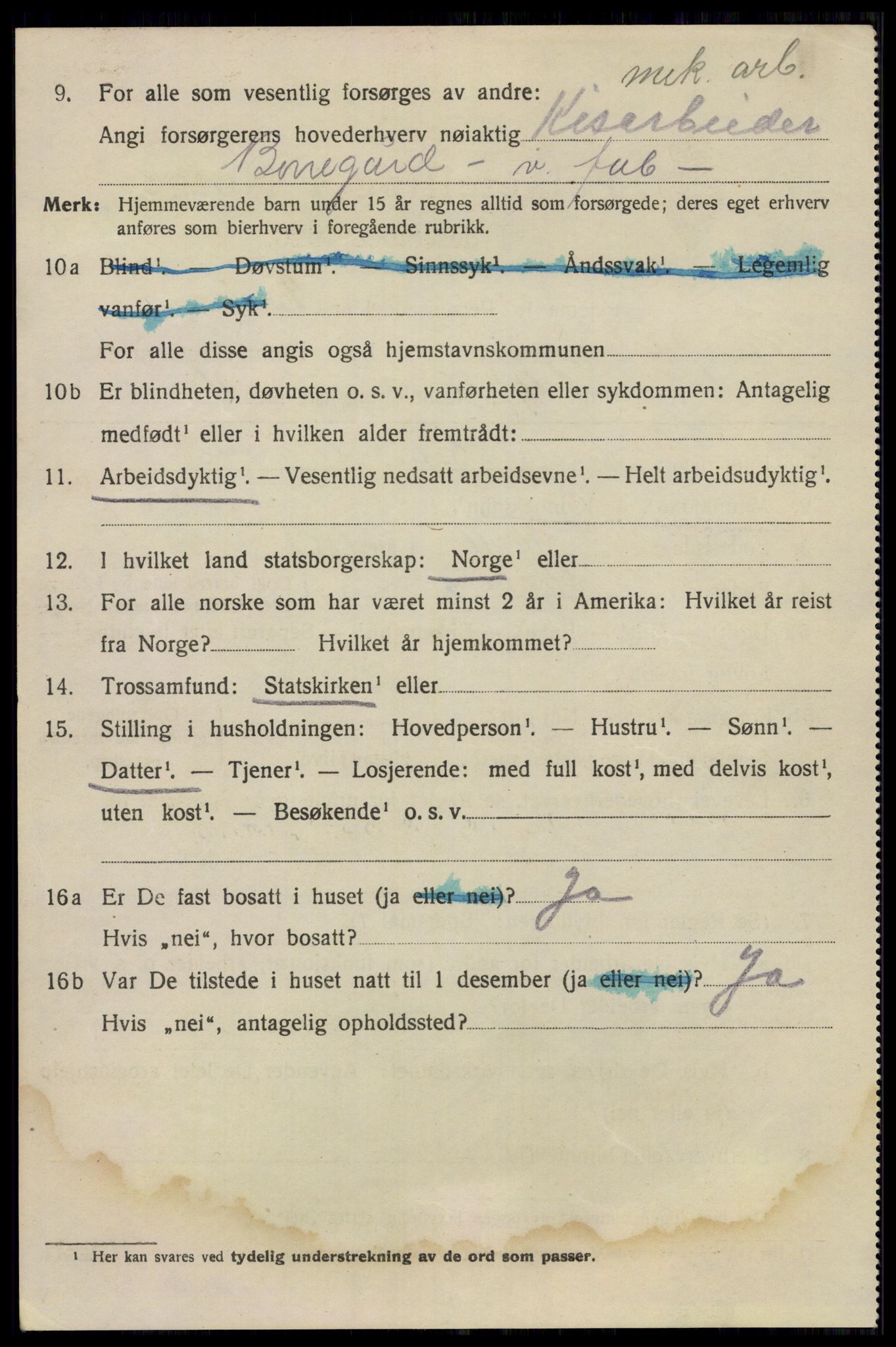 SAO, 1920 census for Sarpsborg, 1920, p. 20731