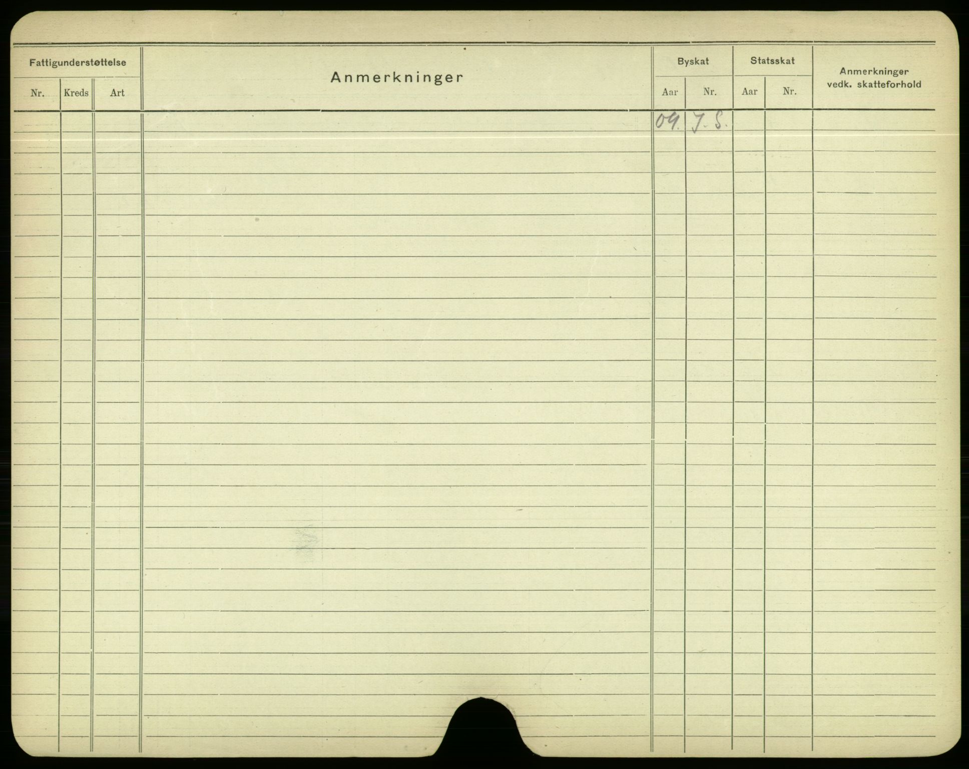 Oslo folkeregister, Registerkort, AV/SAO-A-11715/F/Fa/Fac/L0003: Menn, 1906-1914, p. 1176b