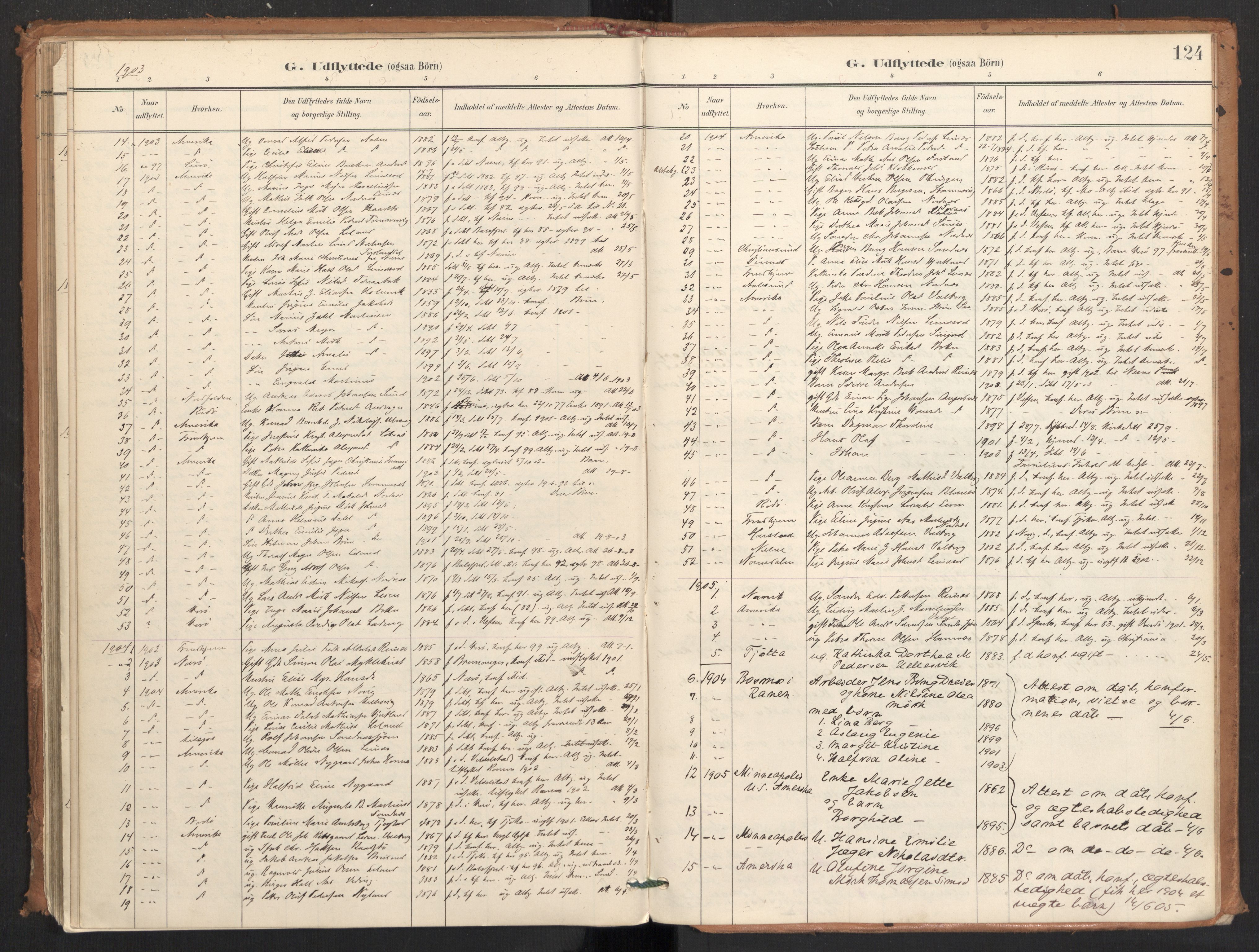 Ministerialprotokoller, klokkerbøker og fødselsregistre - Nordland, AV/SAT-A-1459/831/L0472: Parish register (official) no. 831A03, 1897-1912, p. 124