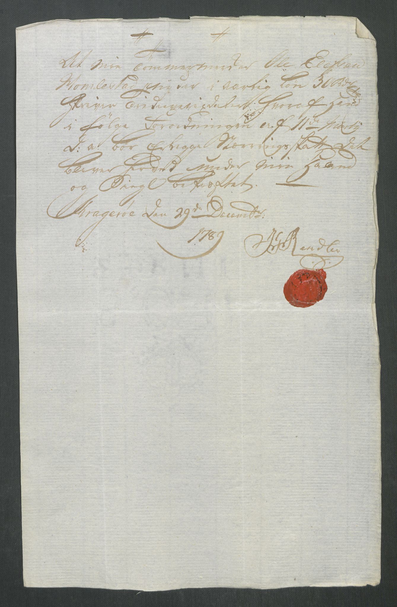 Rentekammeret inntil 1814, Reviderte regnskaper, Mindre regnskaper, AV/RA-EA-4068/Rf/Rfe/L0028: Nedre Romerike fogderi. Nedre Telemark og Bamle fogderi, Nordhordland og Voss fogderi, 1789, p. 85